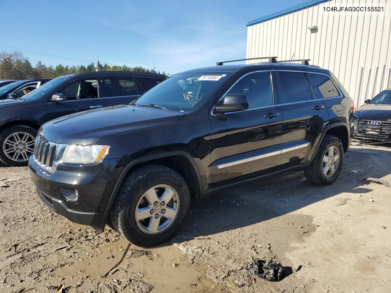 2012 Jeep Grand Cherokee Laredo VIN: 1C4RJFAG3CC155521 Lot: 79710584