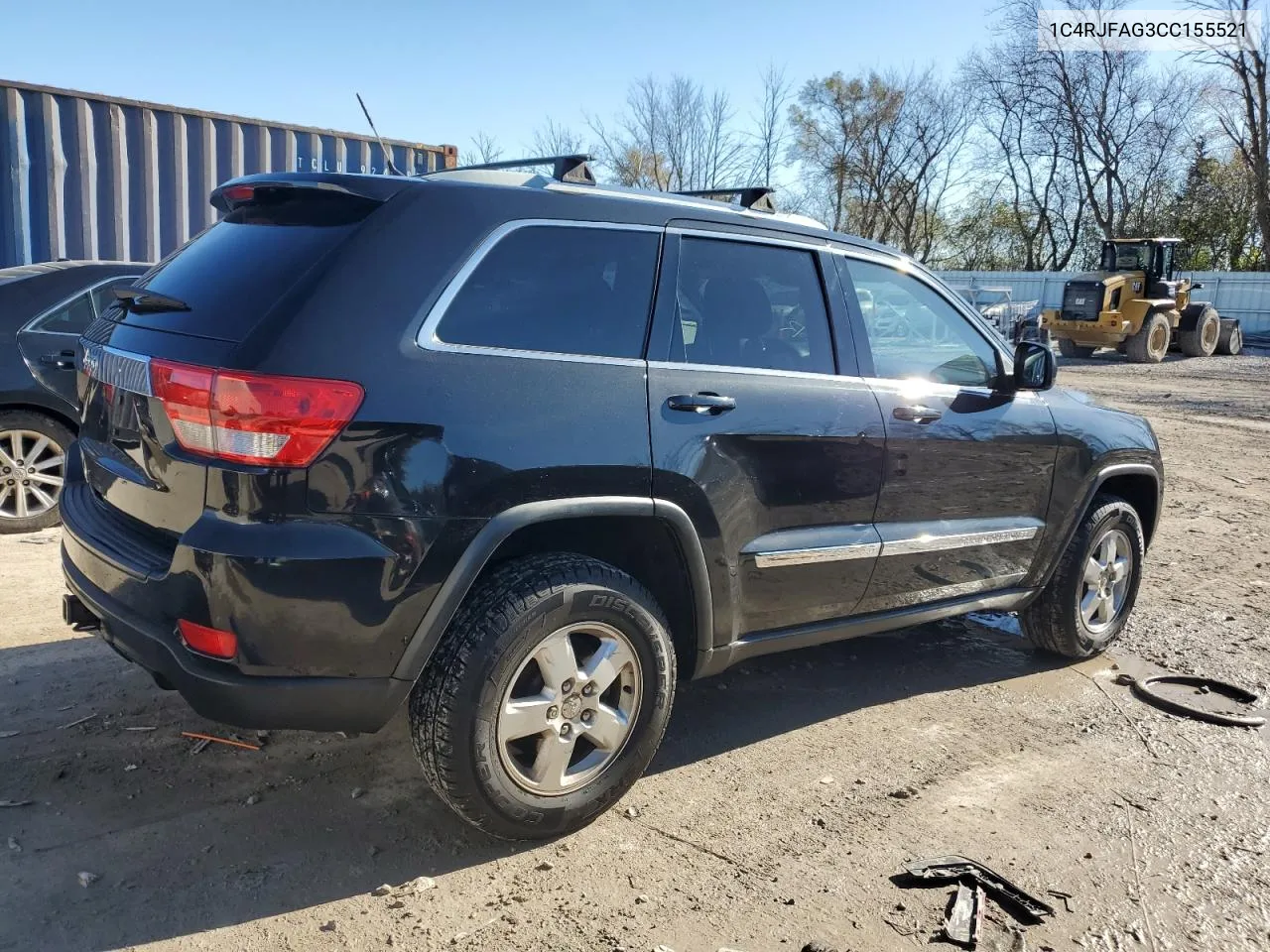 2012 Jeep Grand Cherokee Laredo VIN: 1C4RJFAG3CC155521 Lot: 79710584