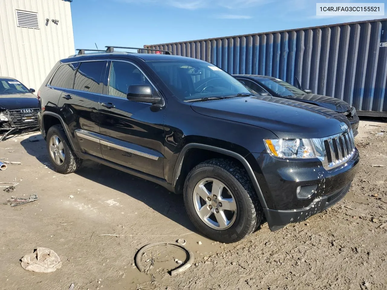 2012 Jeep Grand Cherokee Laredo VIN: 1C4RJFAG3CC155521 Lot: 79710584