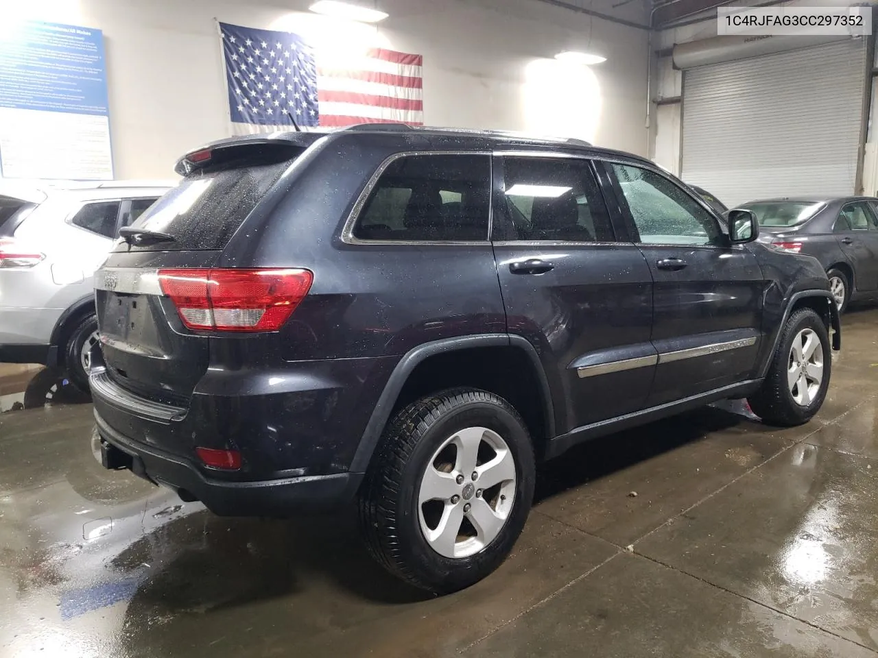 2012 Jeep Grand Cherokee Laredo VIN: 1C4RJFAG3CC297352 Lot: 79752534