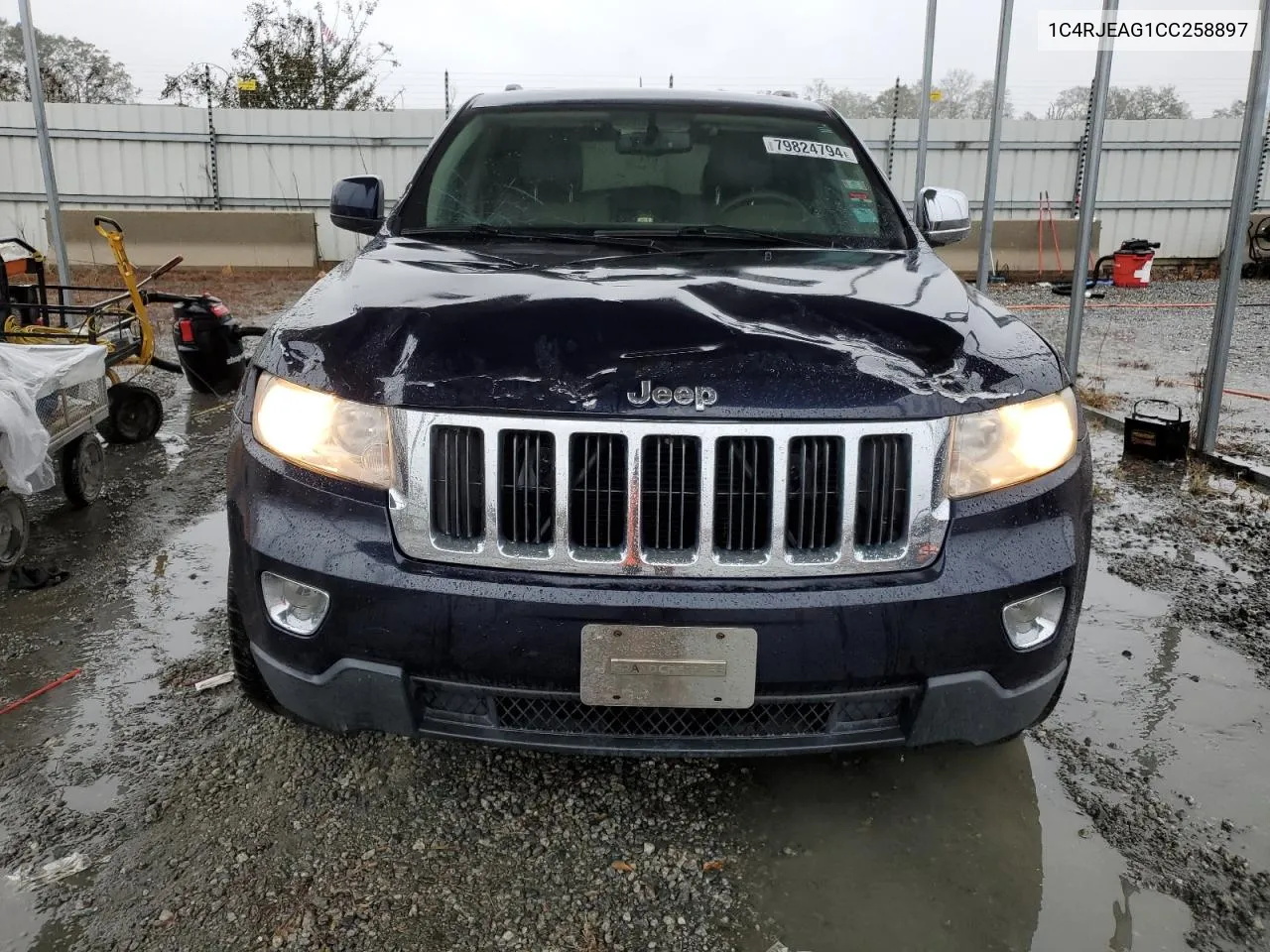 2012 Jeep Grand Cherokee Laredo VIN: 1C4RJEAG1CC258897 Lot: 79824794