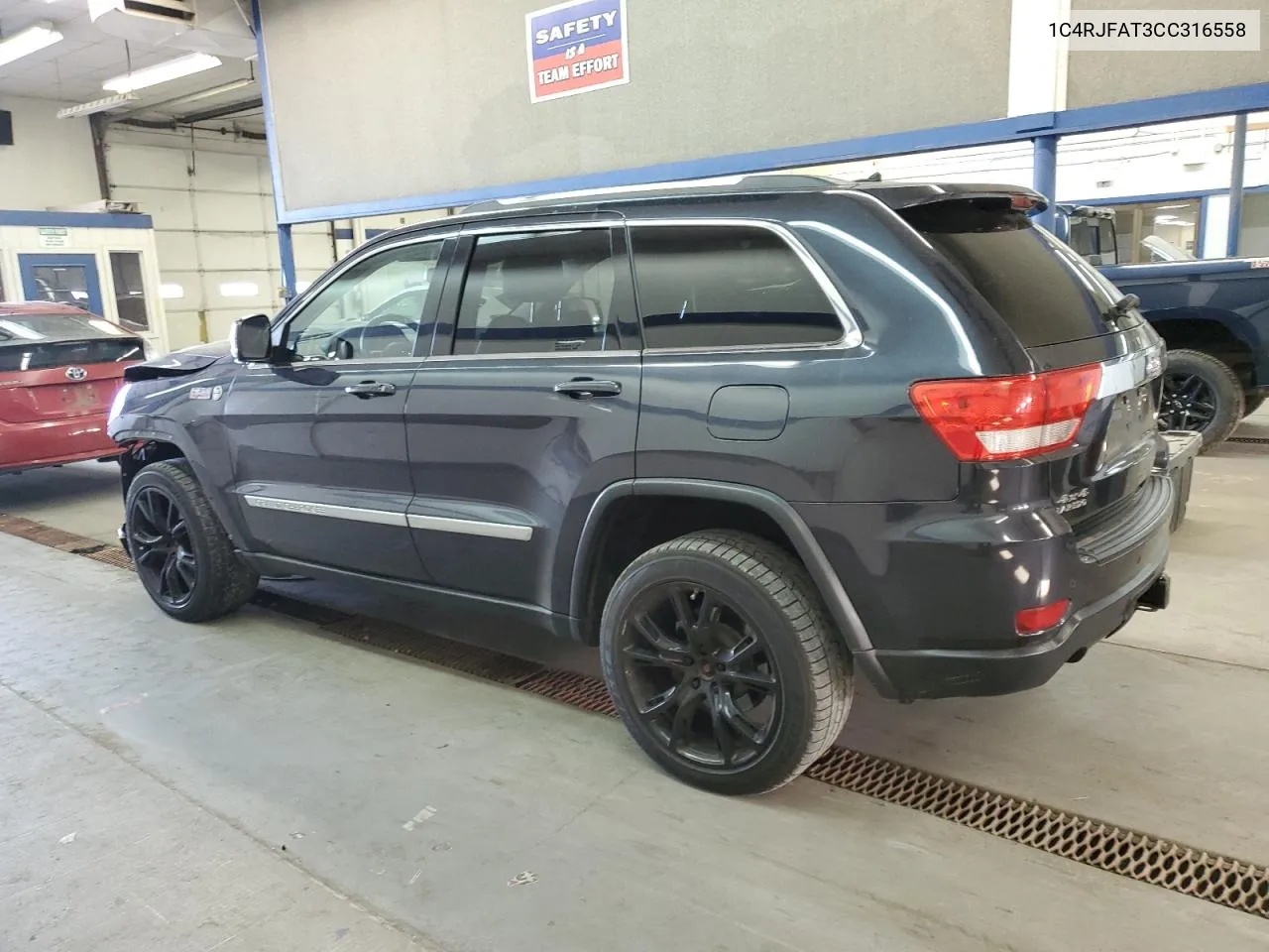 2012 Jeep Grand Cherokee Laredo VIN: 1C4RJFAT3CC316558 Lot: 80169334