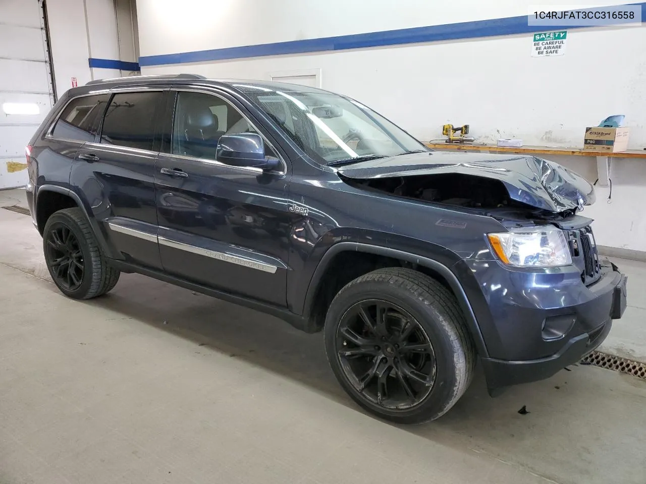 2012 Jeep Grand Cherokee Laredo VIN: 1C4RJFAT3CC316558 Lot: 80169334