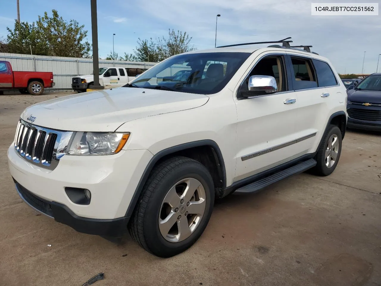 2012 Jeep Grand Cherokee Limited VIN: 1C4RJEBT7CC251562 Lot: 80359584