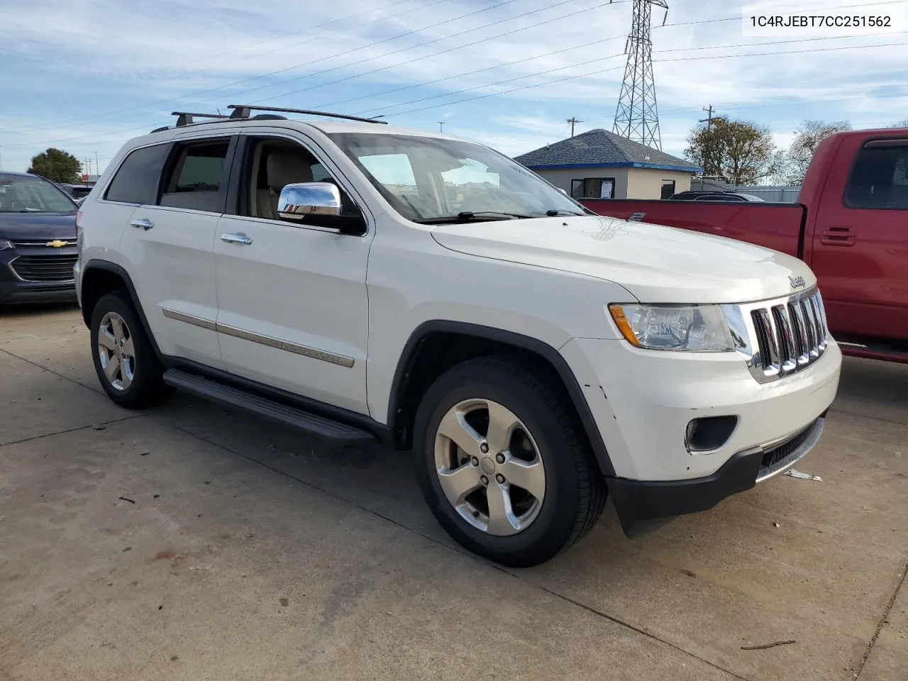 2012 Jeep Grand Cherokee Limited VIN: 1C4RJEBT7CC251562 Lot: 80359584