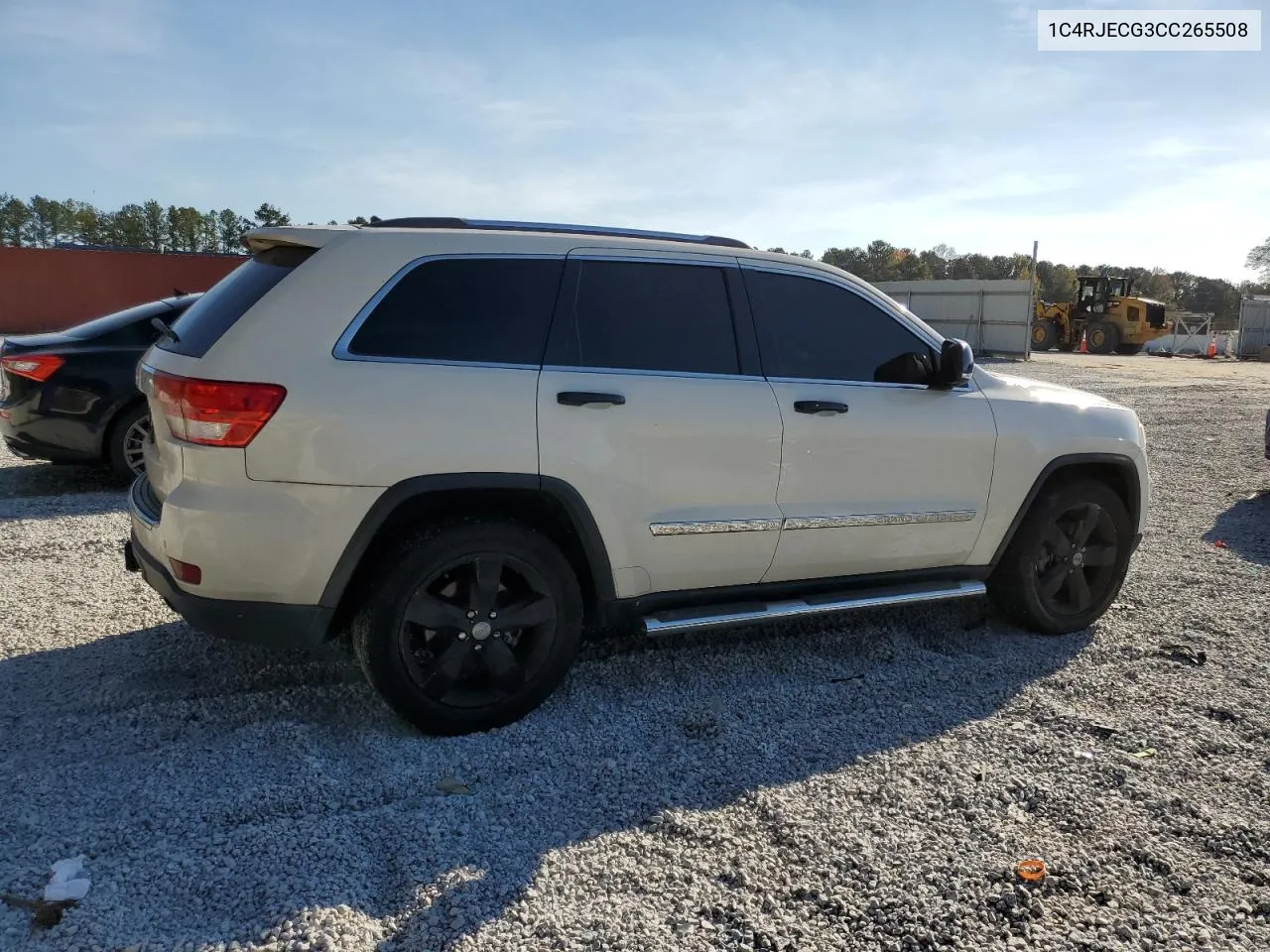 2012 Jeep Grand Cherokee Overland VIN: 1C4RJECG3CC265508 Lot: 80977474