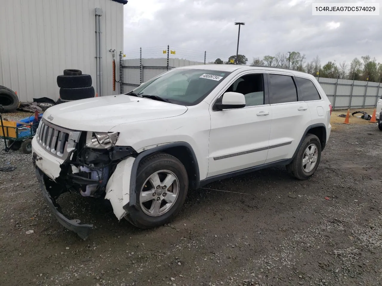 2013 Jeep Grand Cherokee Laredo VIN: 1C4RJEAG7DC574029 Lot: 48699734