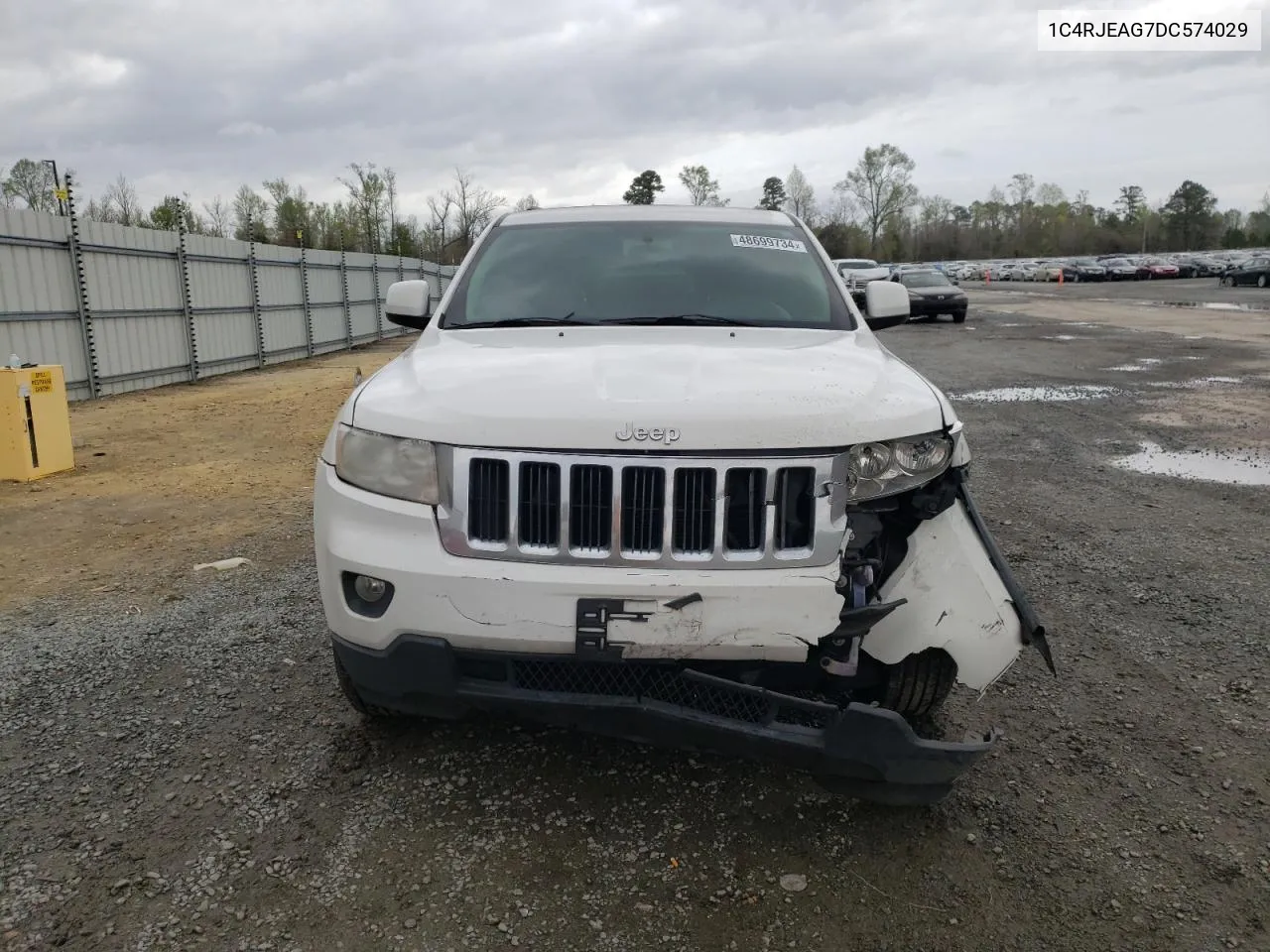 2013 Jeep Grand Cherokee Laredo VIN: 1C4RJEAG7DC574029 Lot: 48699734