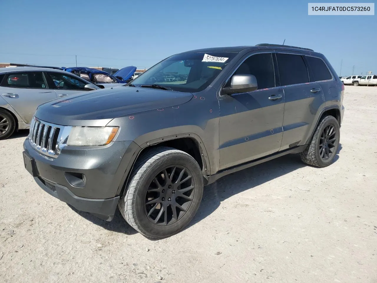 2013 Jeep Grand Cherokee Laredo VIN: 1C4RJFAT0DC573260 Lot: 50797634