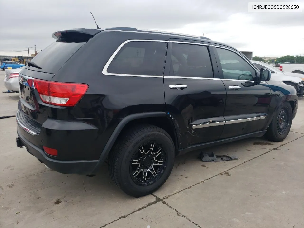 2013 Jeep Grand Cherokee Overland VIN: 1C4RJECG5DC528650 Lot: 51581684