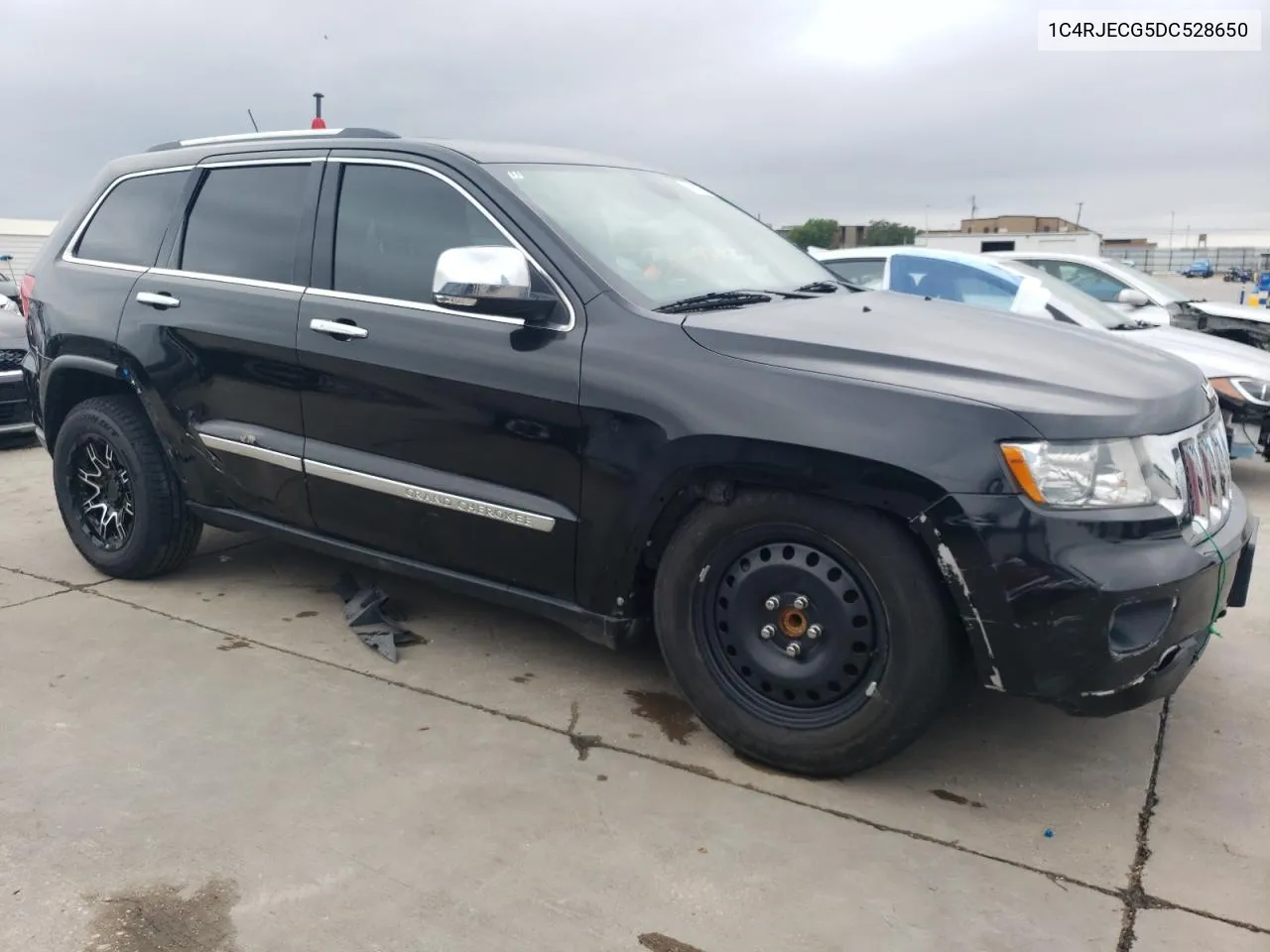 2013 Jeep Grand Cherokee Overland VIN: 1C4RJECG5DC528650 Lot: 51581684