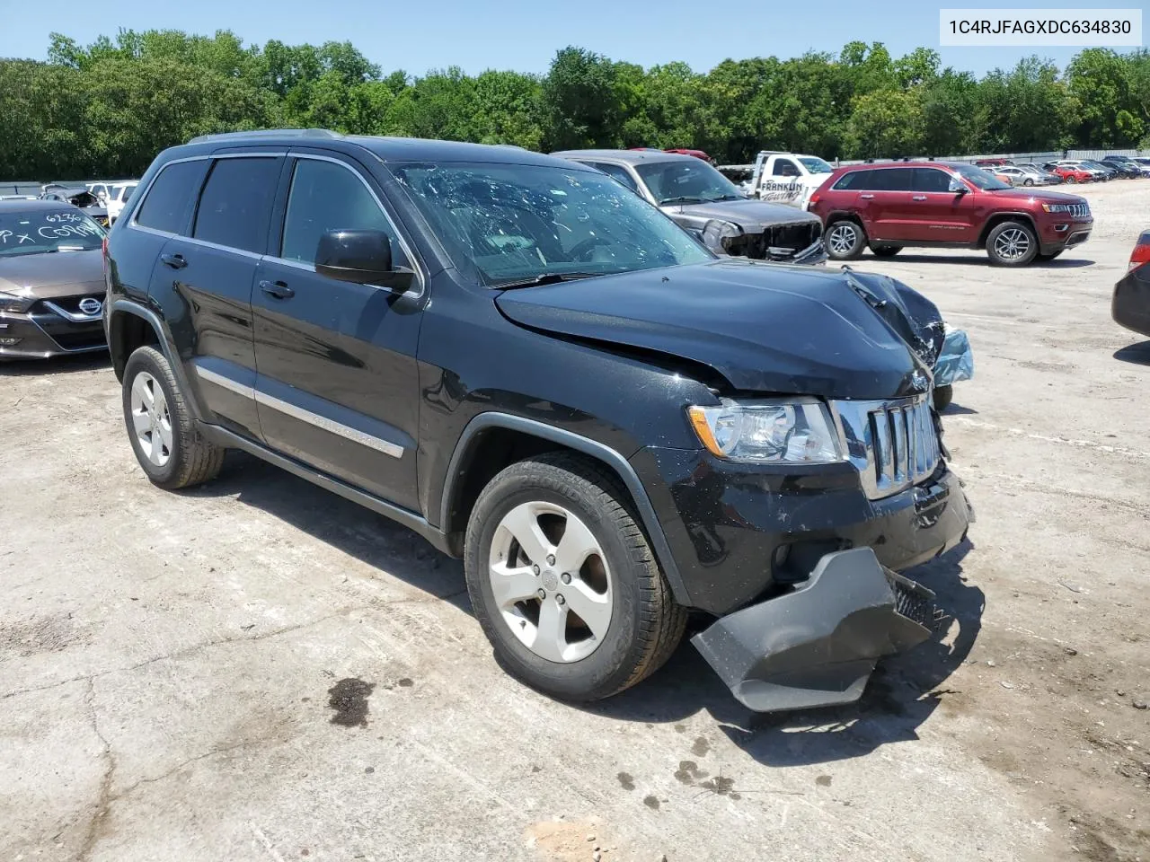 2013 Jeep Grand Cherokee Laredo VIN: 1C4RJFAGXDC634830 Lot: 51608034