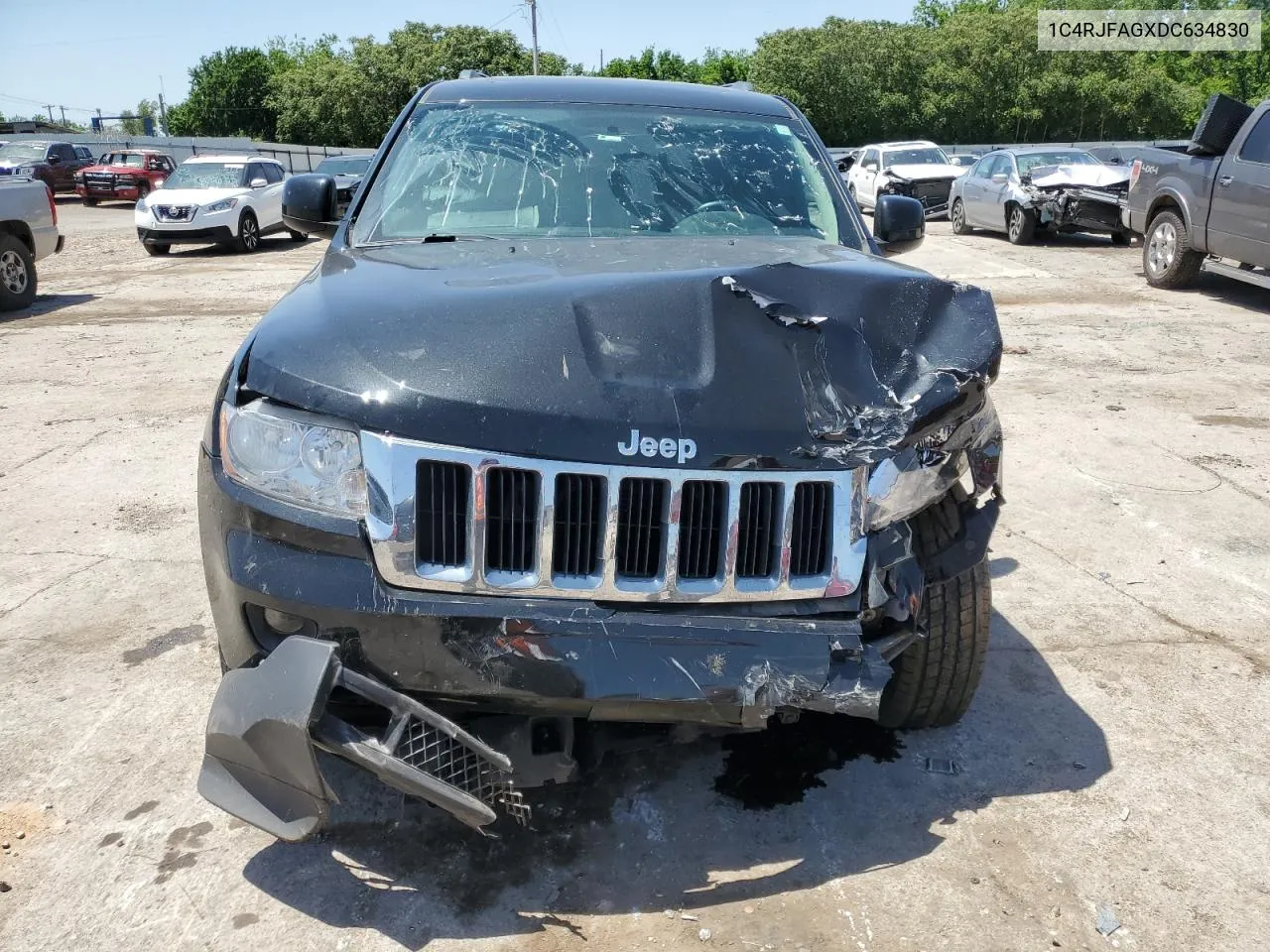 1C4RJFAGXDC634830 2013 Jeep Grand Cherokee Laredo