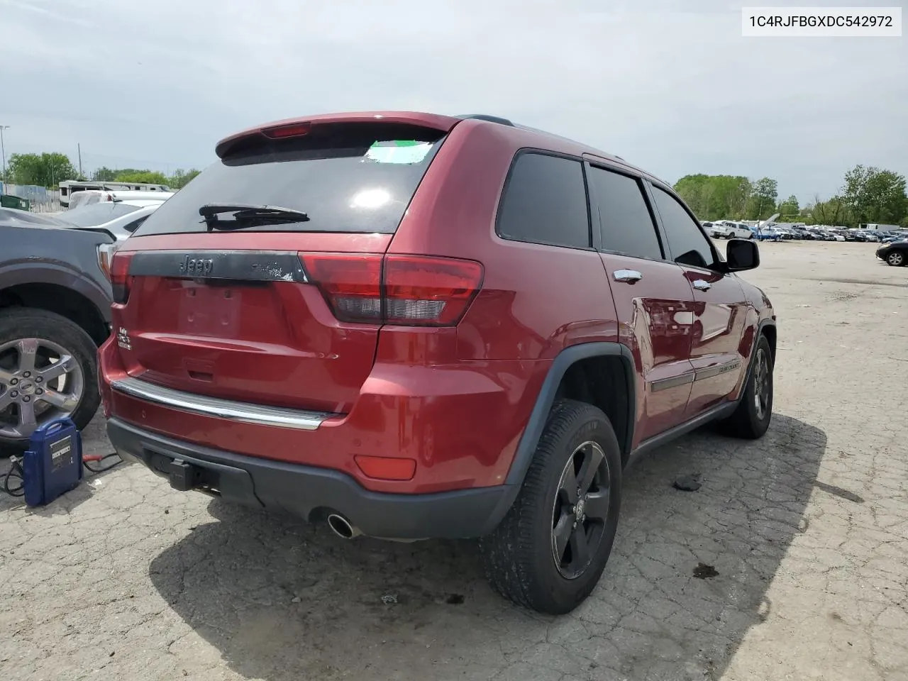 2013 Jeep Grand Cherokee Limited VIN: 1C4RJFBGXDC542972 Lot: 52095704