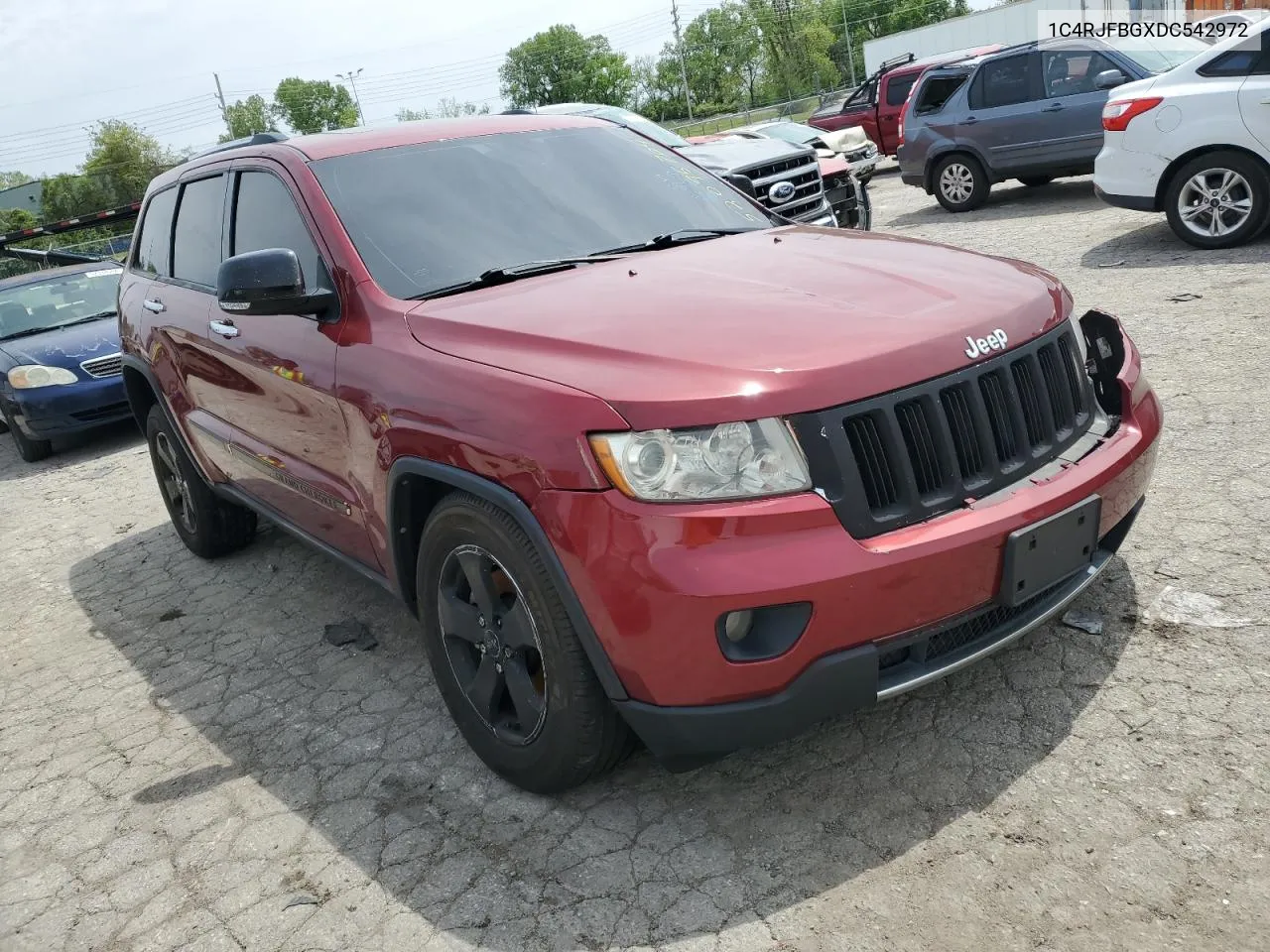 1C4RJFBGXDC542972 2013 Jeep Grand Cherokee Limited