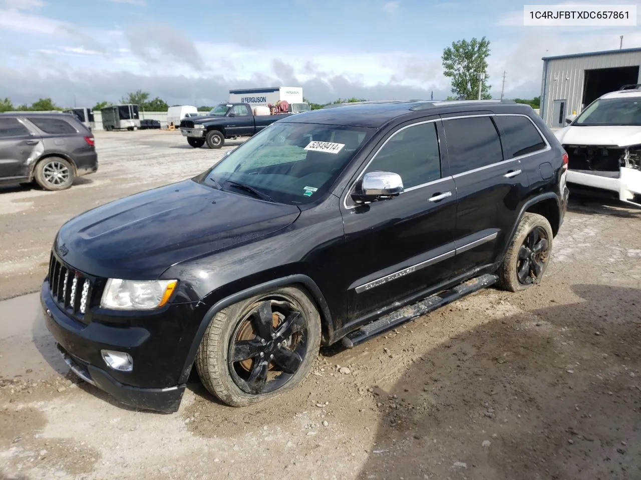 2013 Jeep Grand Cherokee Limited VIN: 1C4RJFBTXDC657861 Lot: 52849414