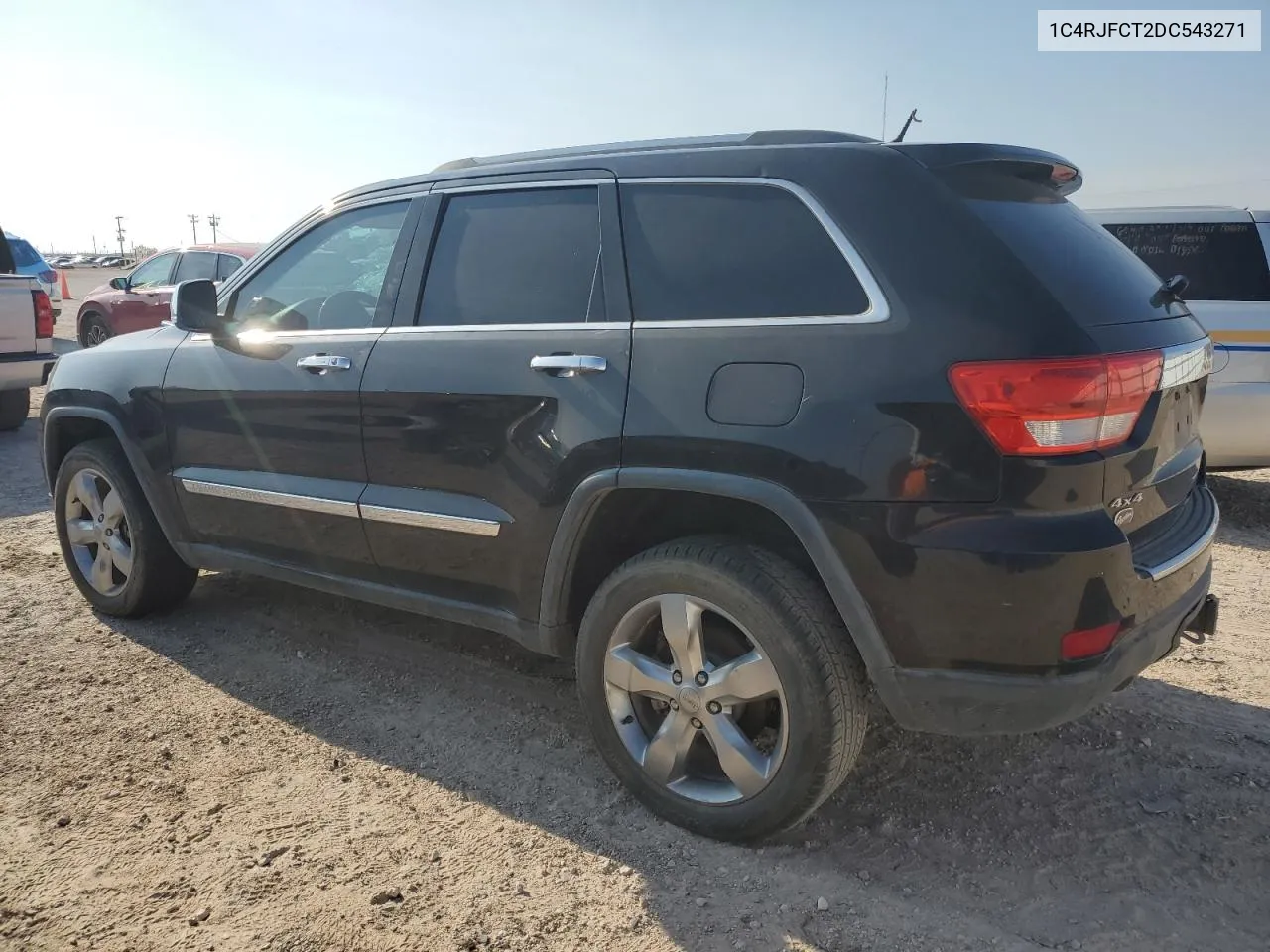 2013 Jeep Grand Cherokee Overland VIN: 1C4RJFCT2DC543271 Lot: 59346694