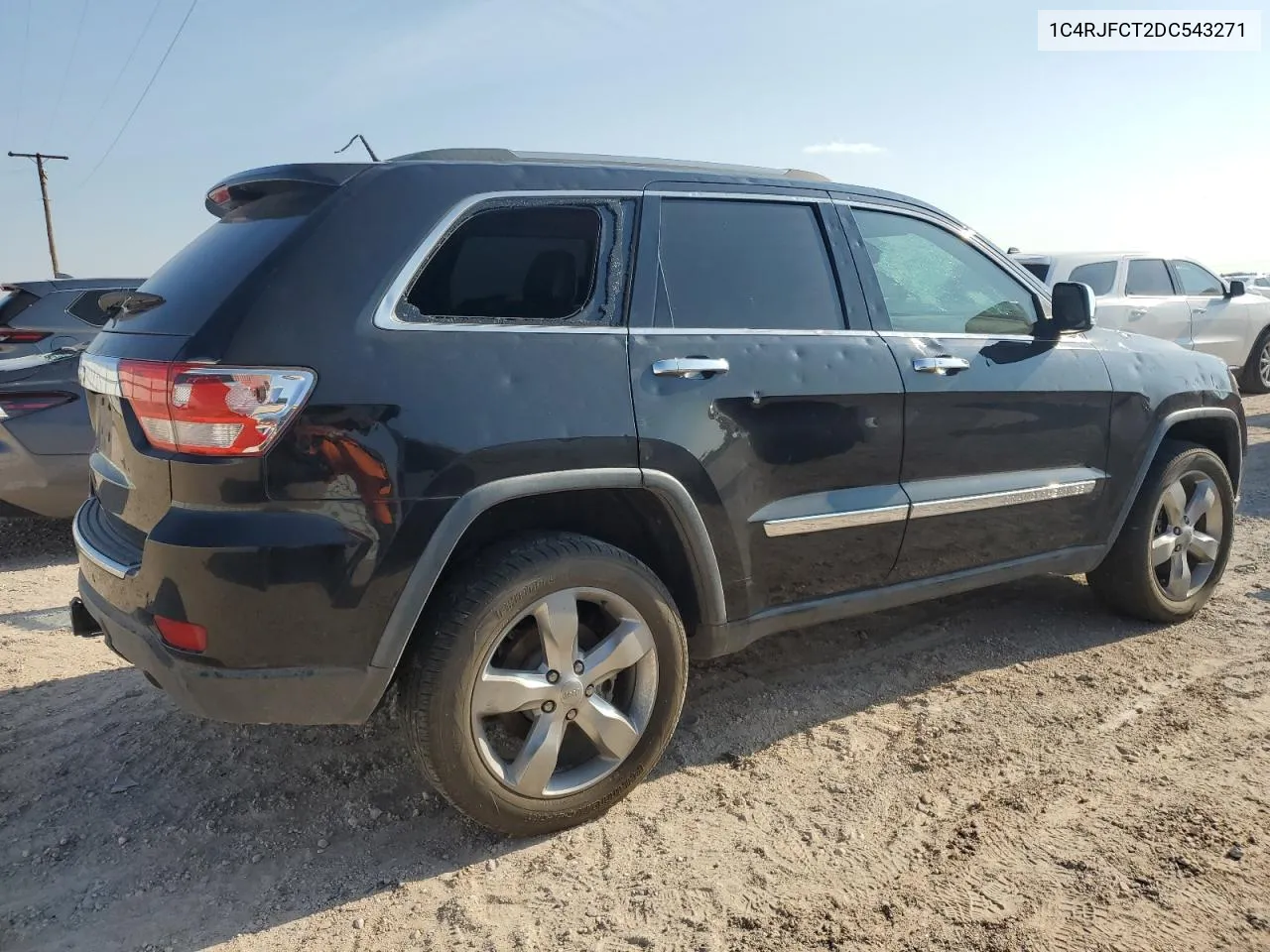 1C4RJFCT2DC543271 2013 Jeep Grand Cherokee Overland