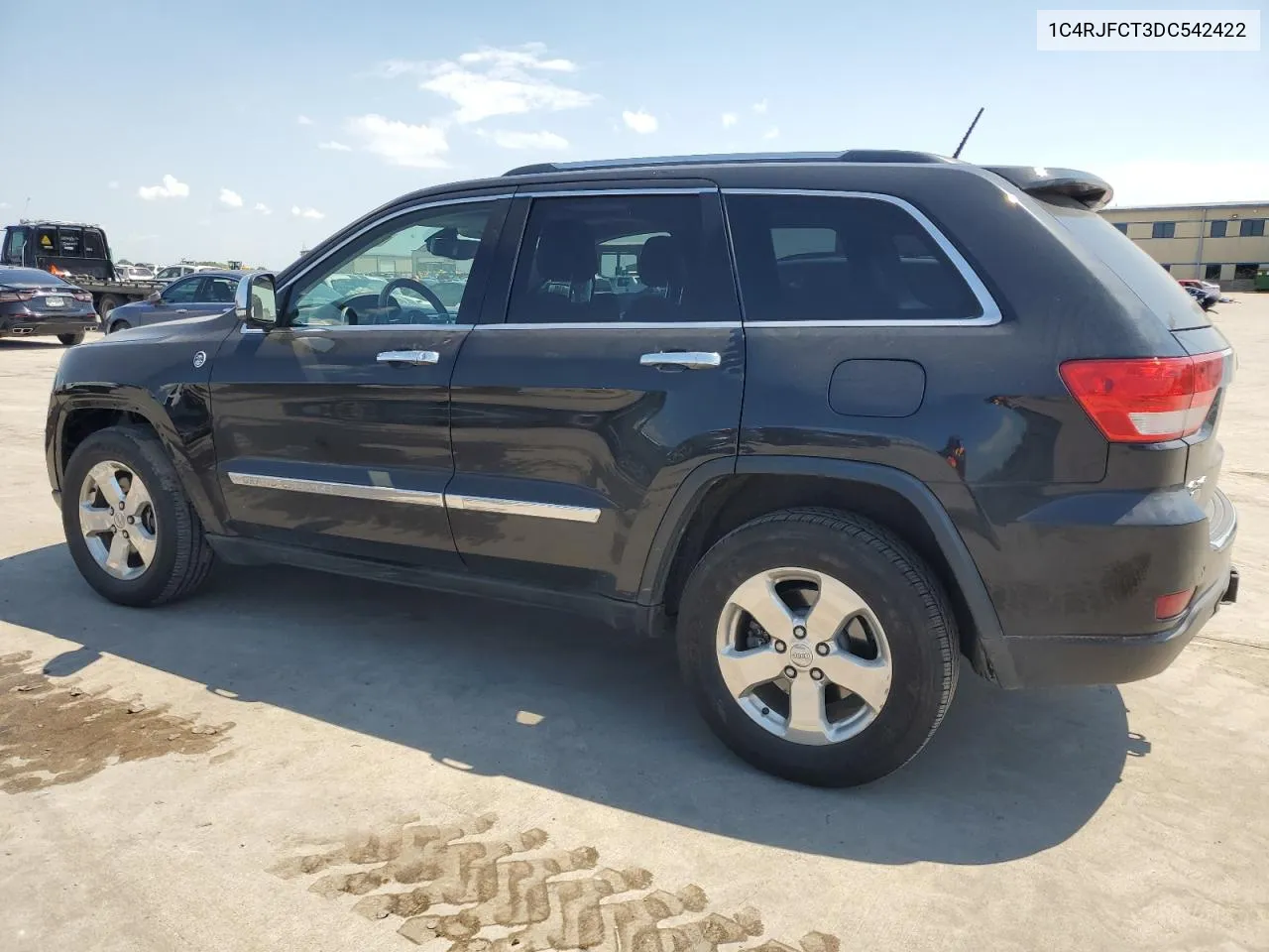 2013 Jeep Grand Cherokee Overland VIN: 1C4RJFCT3DC542422 Lot: 59877624