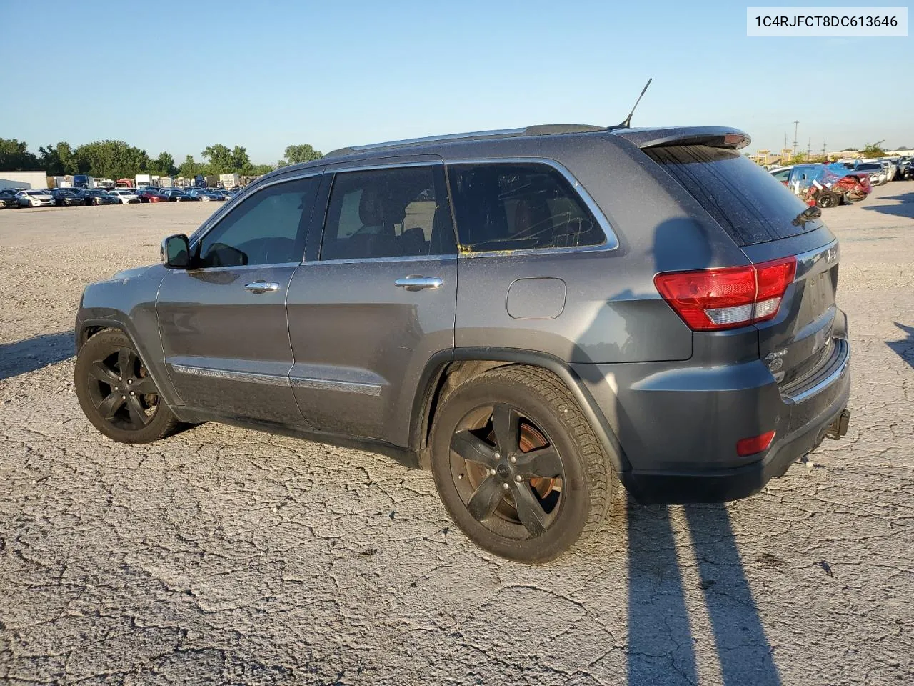 2013 Jeep Grand Cherokee Overland VIN: 1C4RJFCT8DC613646 Lot: 60523574