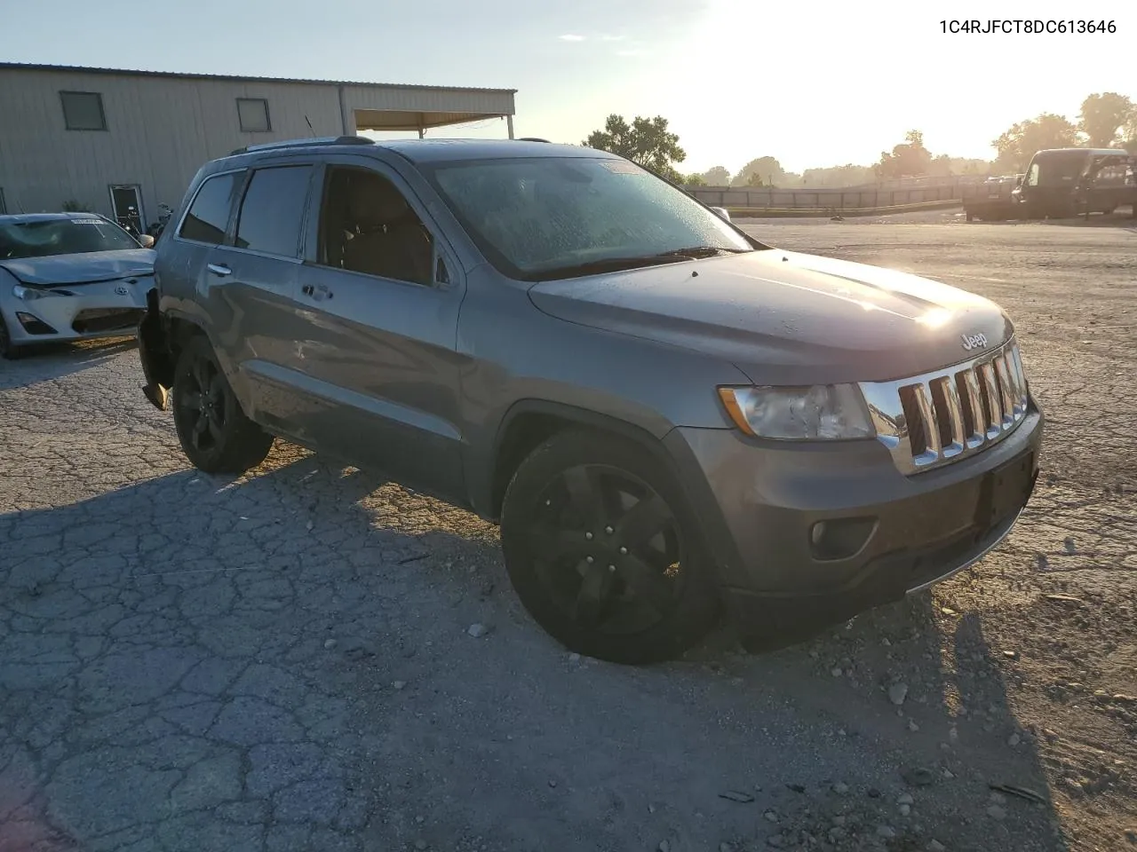 2013 Jeep Grand Cherokee Overland VIN: 1C4RJFCT8DC613646 Lot: 60523574