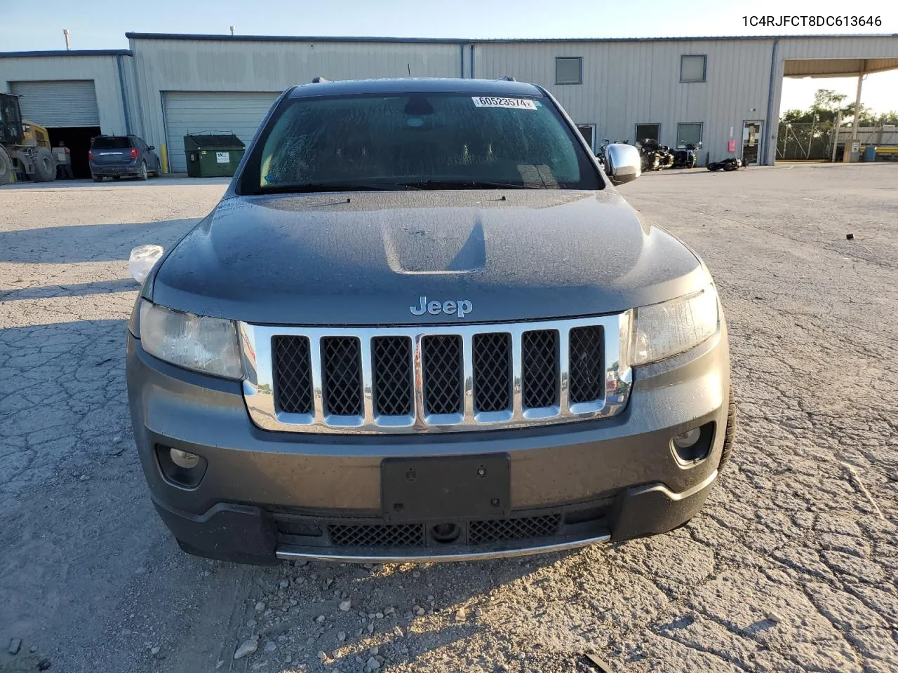 2013 Jeep Grand Cherokee Overland VIN: 1C4RJFCT8DC613646 Lot: 60523574