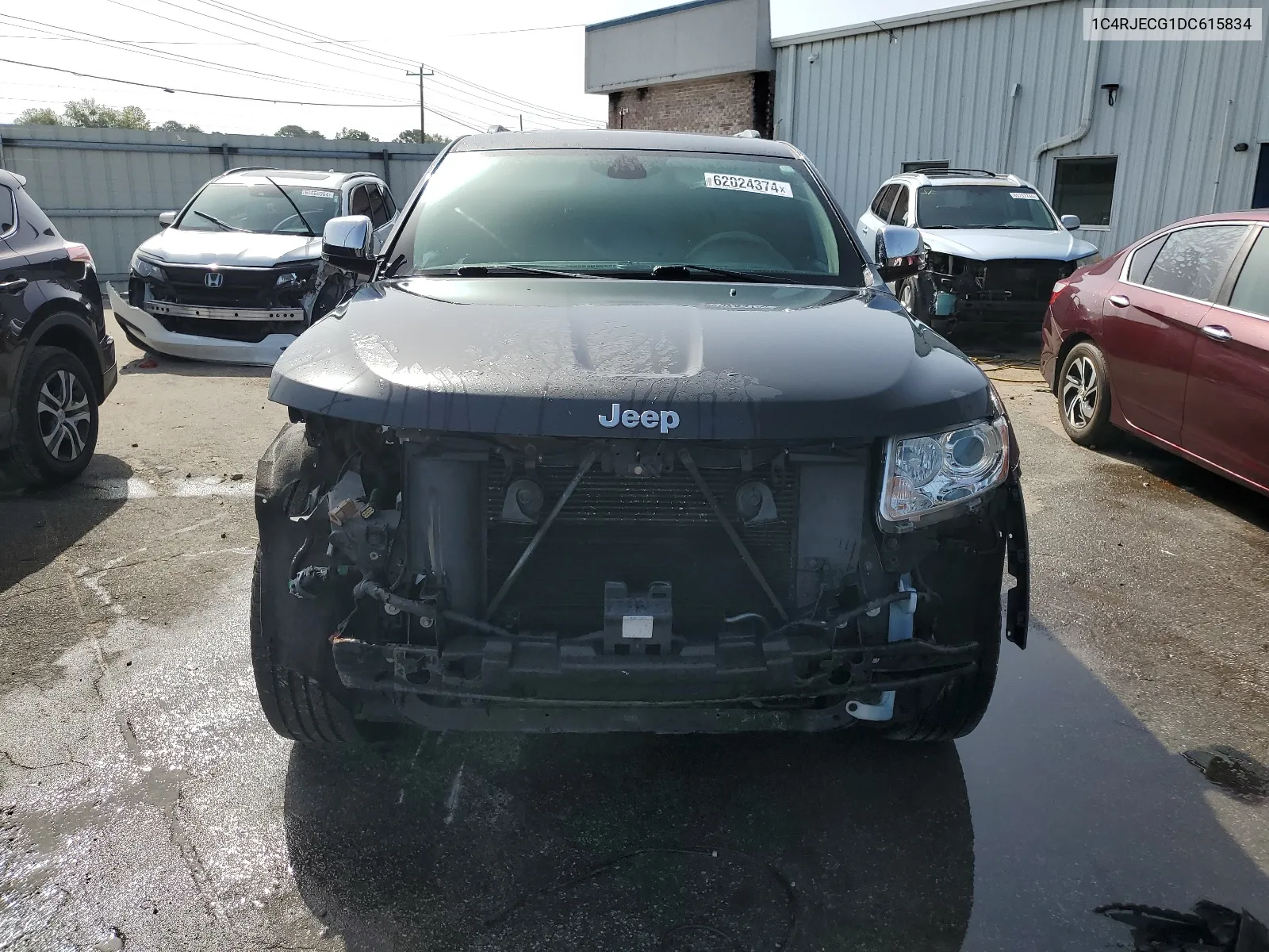 1C4RJECG1DC615834 2013 Jeep Grand Cherokee Overland