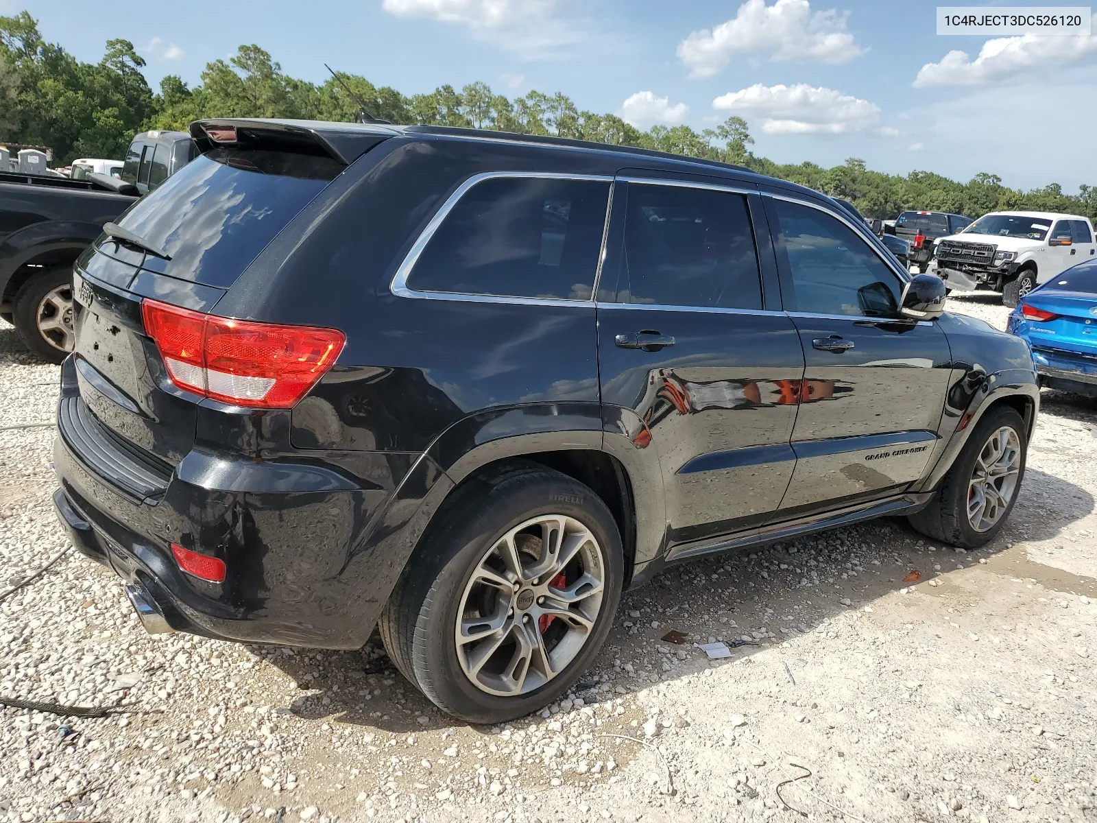 2013 Jeep Grand Cherokee Overland VIN: 1C4RJECT3DC526120 Lot: 62190814