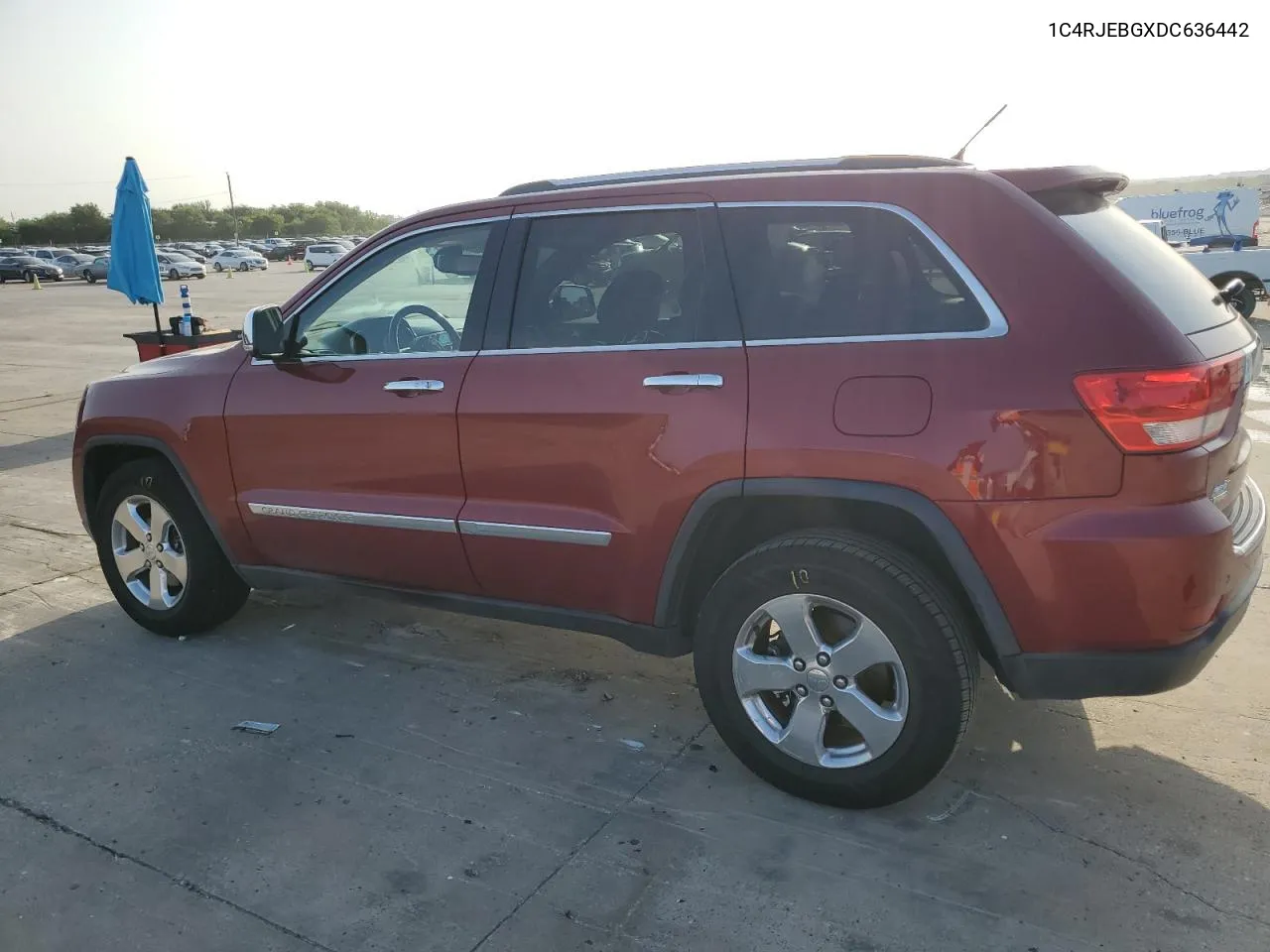 2013 Jeep Grand Cherokee Limited VIN: 1C4RJEBGXDC636442 Lot: 63026624