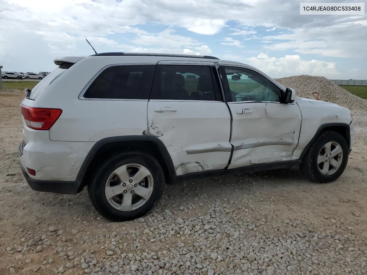 1C4RJEAG8DC533408 2013 Jeep Grand Cherokee Laredo