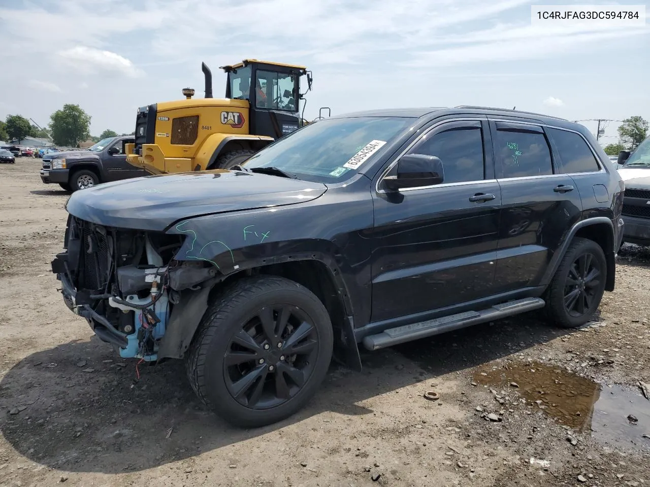 2013 Jeep Grand Cherokee Laredo VIN: 1C4RJFAG3DC594784 Lot: 63054394