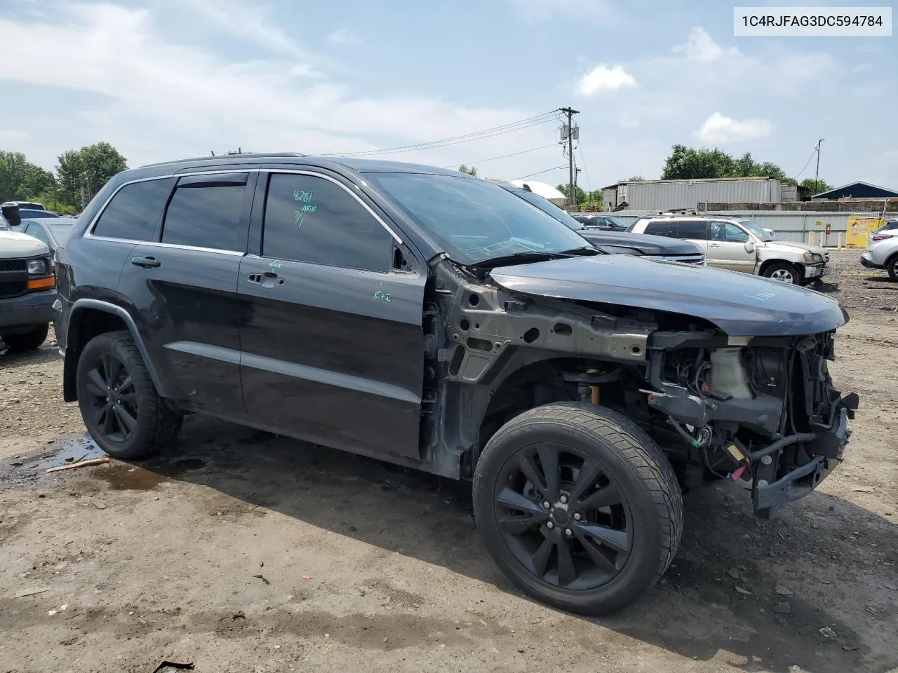 2013 Jeep Grand Cherokee Laredo VIN: 1C4RJFAG3DC594784 Lot: 63054394