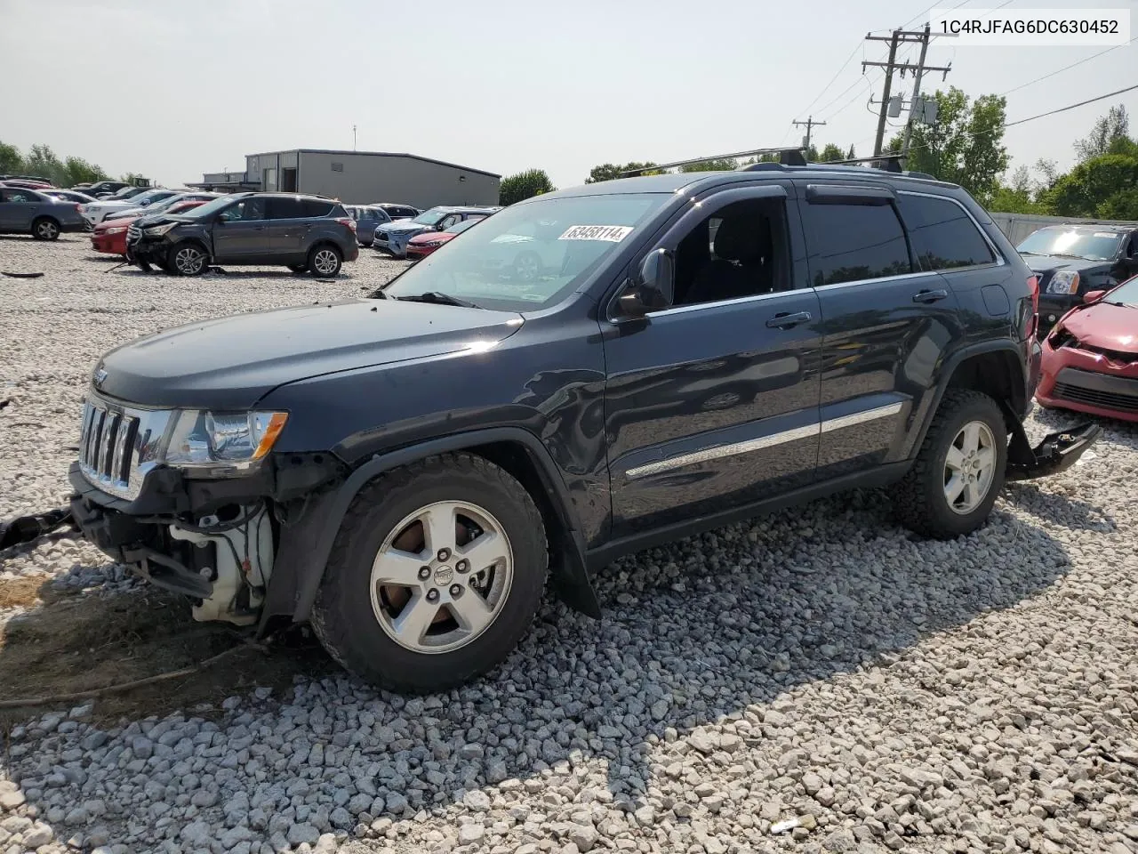 2013 Jeep Grand Cherokee Laredo VIN: 1C4RJFAG6DC630452 Lot: 63458114