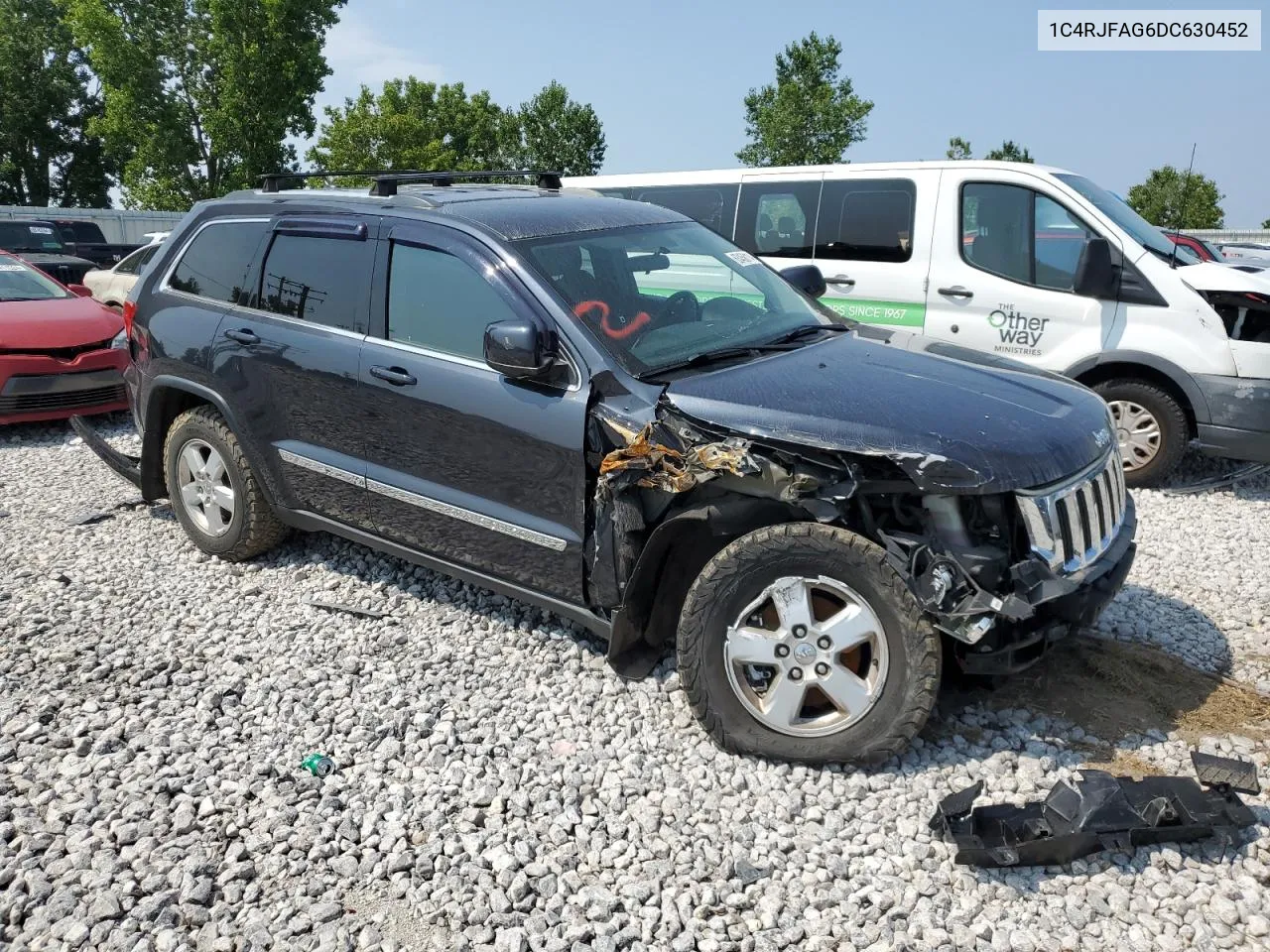 1C4RJFAG6DC630452 2013 Jeep Grand Cherokee Laredo