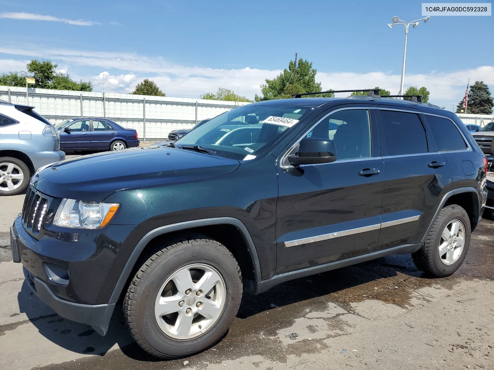 2013 Jeep Grand Cherokee Laredo VIN: 1C4RJFAG0DC592328 Lot: 65469464