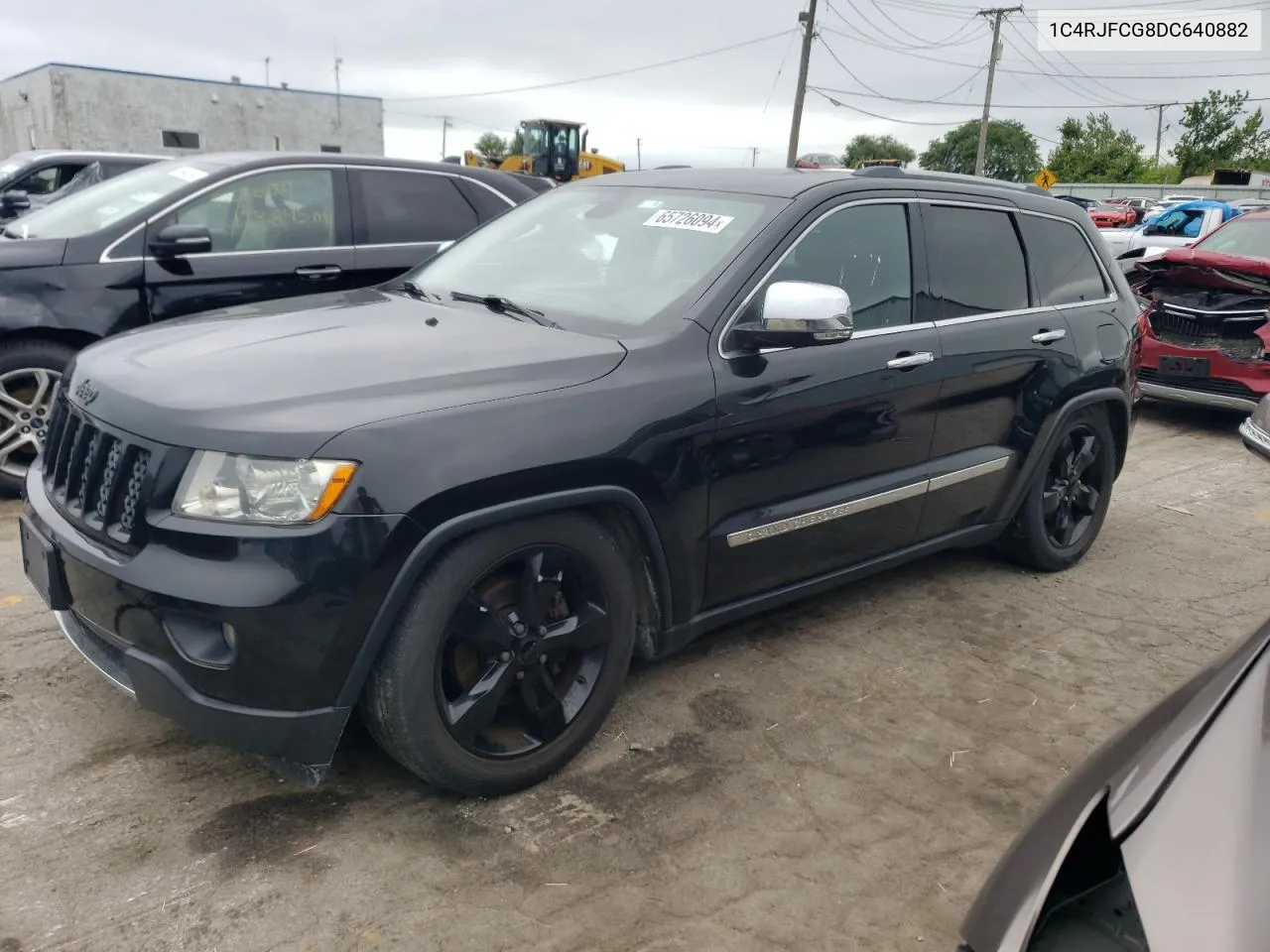 2013 Jeep Grand Cherokee Overland VIN: 1C4RJFCG8DC640882 Lot: 65726094