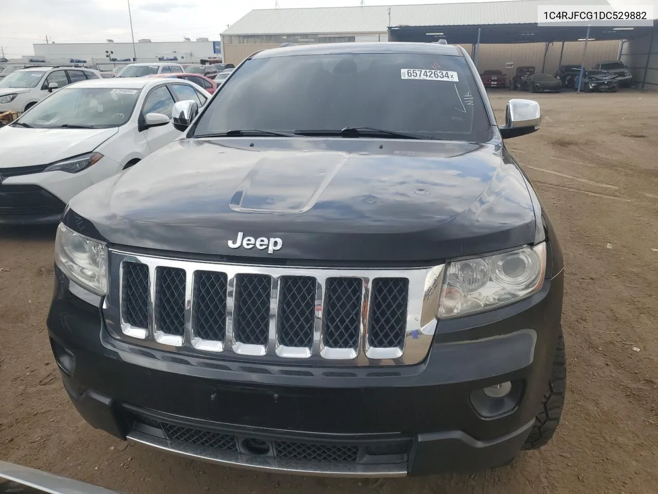 1C4RJFCG1DC529882 2013 Jeep Grand Cherokee Overland