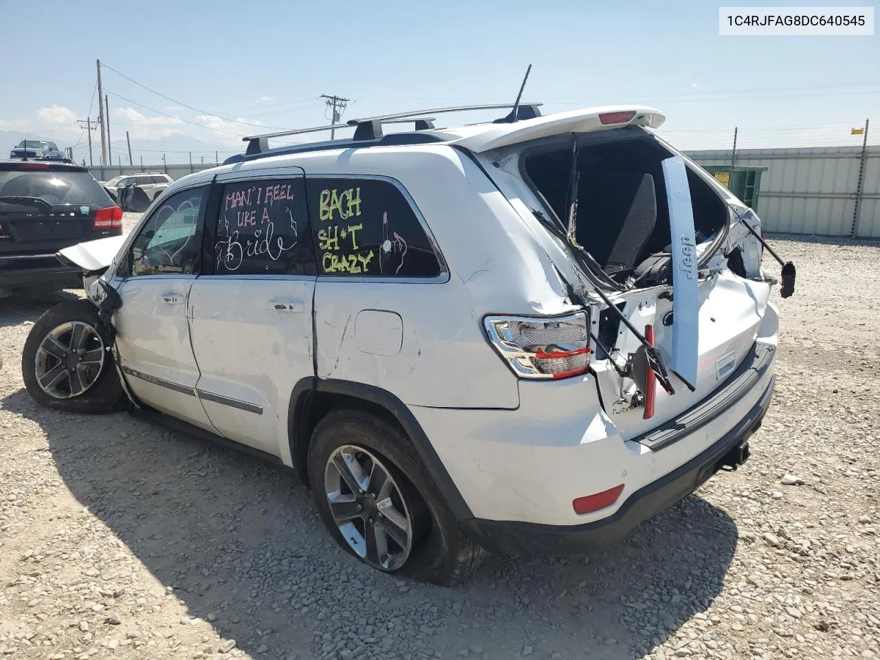 2013 Jeep Grand Cherokee Laredo VIN: 1C4RJFAG8DC640545 Lot: 66350184