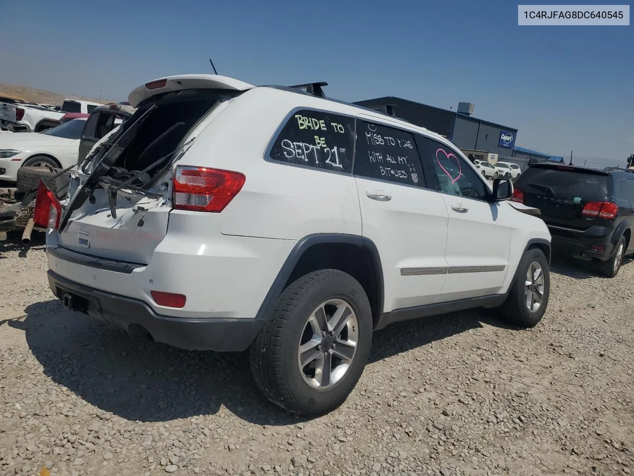 2013 Jeep Grand Cherokee Laredo VIN: 1C4RJFAG8DC640545 Lot: 66350184