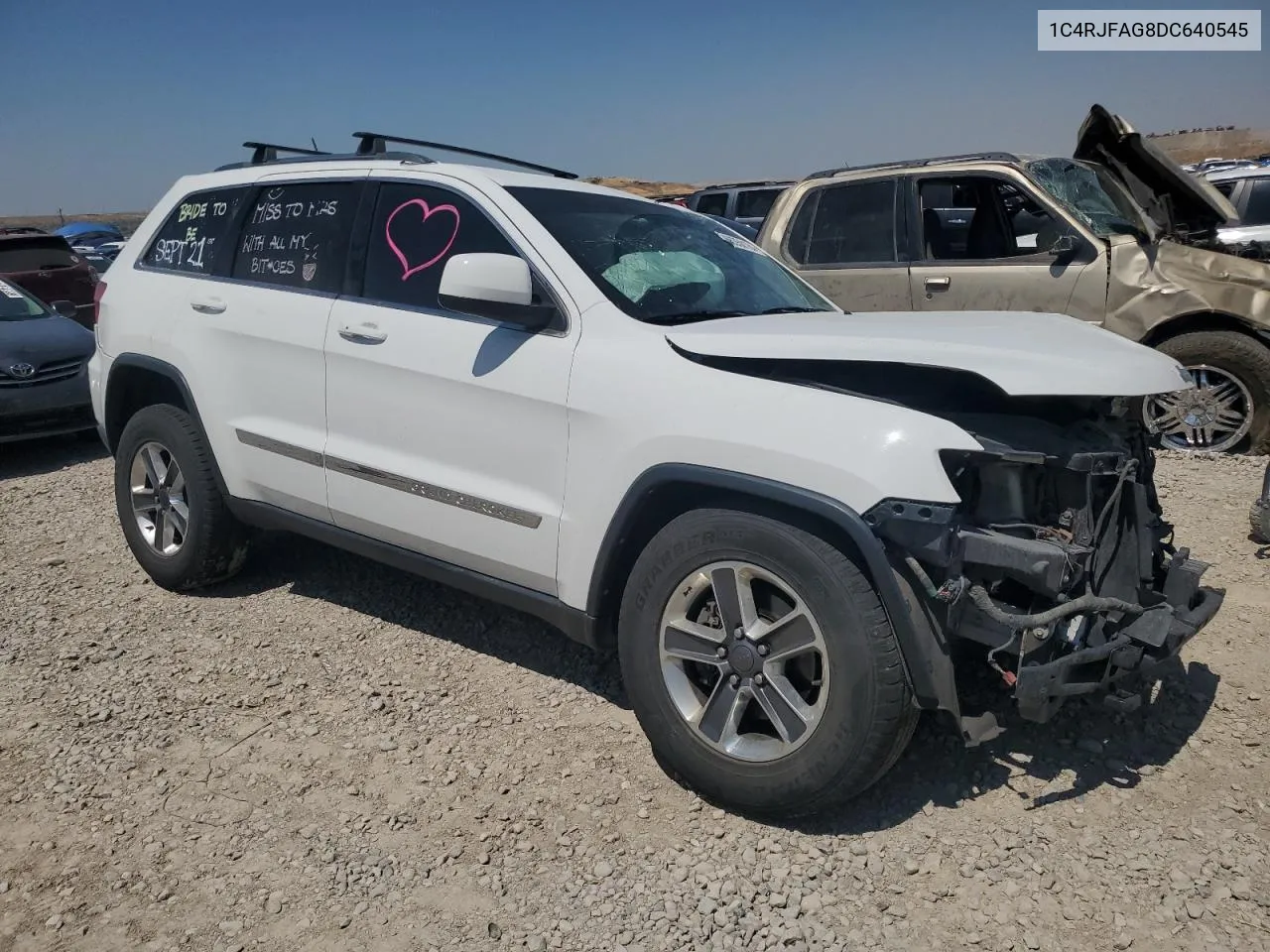 2013 Jeep Grand Cherokee Laredo VIN: 1C4RJFAG8DC640545 Lot: 66350184