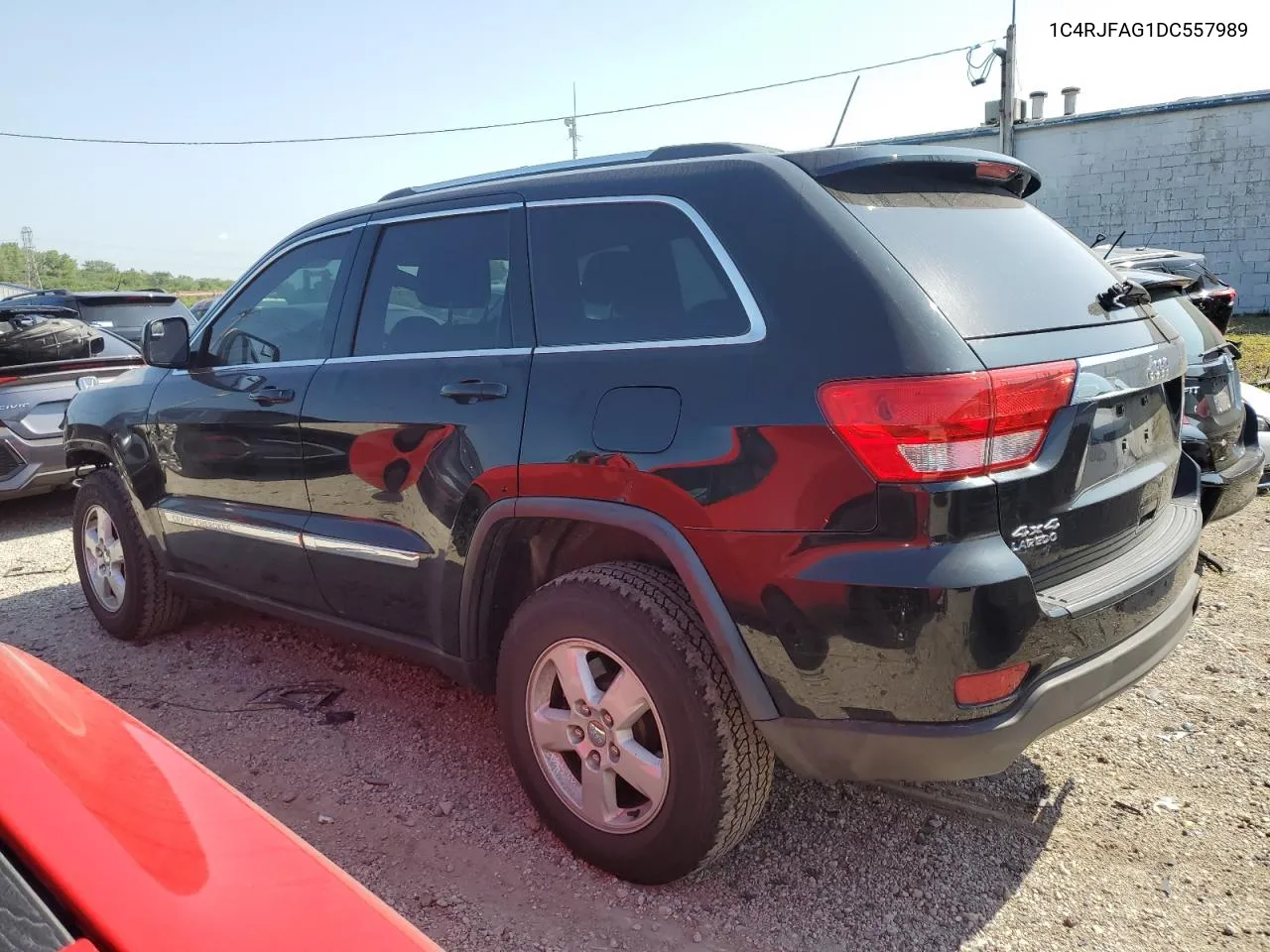 2013 Jeep Grand Cherokee Laredo VIN: 1C4RJFAG1DC557989 Lot: 66804404