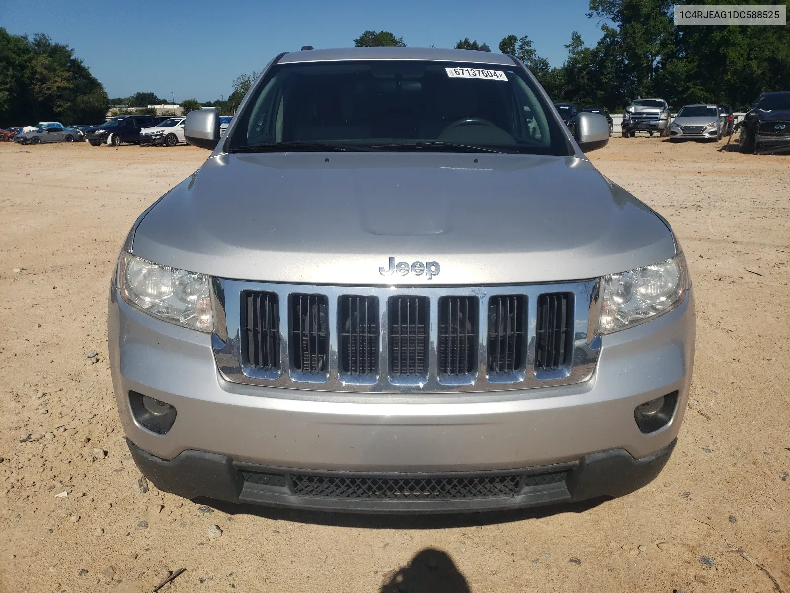 1C4RJEAG1DC588525 2013 Jeep Grand Cherokee Laredo