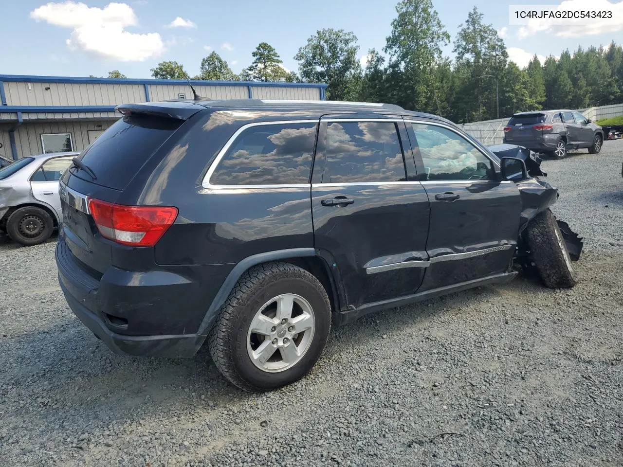 2013 Jeep Grand Cherokee Laredo VIN: 1C4RJFAG2DC543423 Lot: 67477414