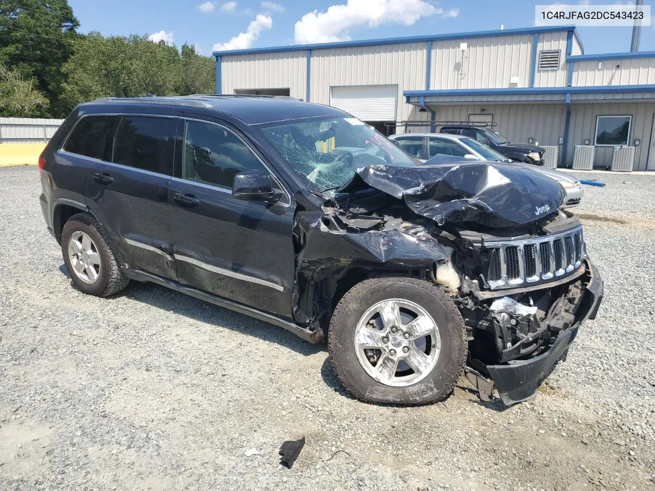 1C4RJFAG2DC543423 2013 Jeep Grand Cherokee Laredo