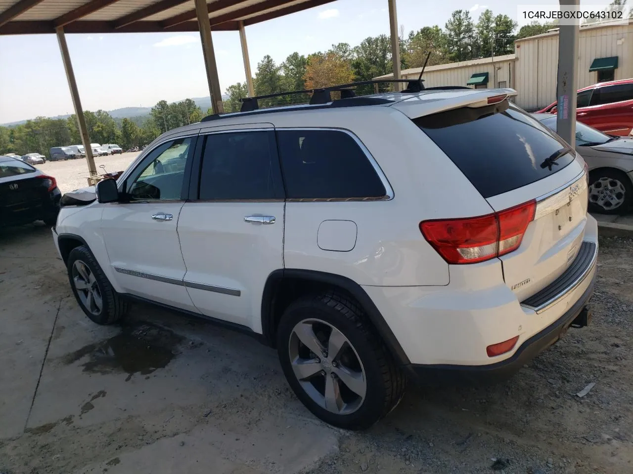 1C4RJEBGXDC643102 2013 Jeep Grand Cherokee Limited