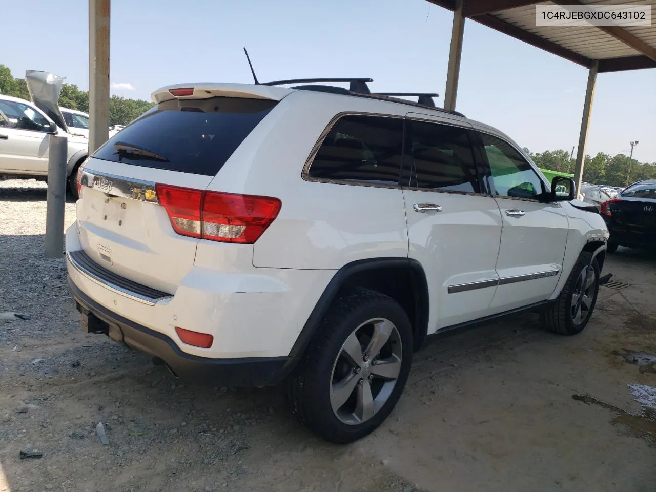 1C4RJEBGXDC643102 2013 Jeep Grand Cherokee Limited