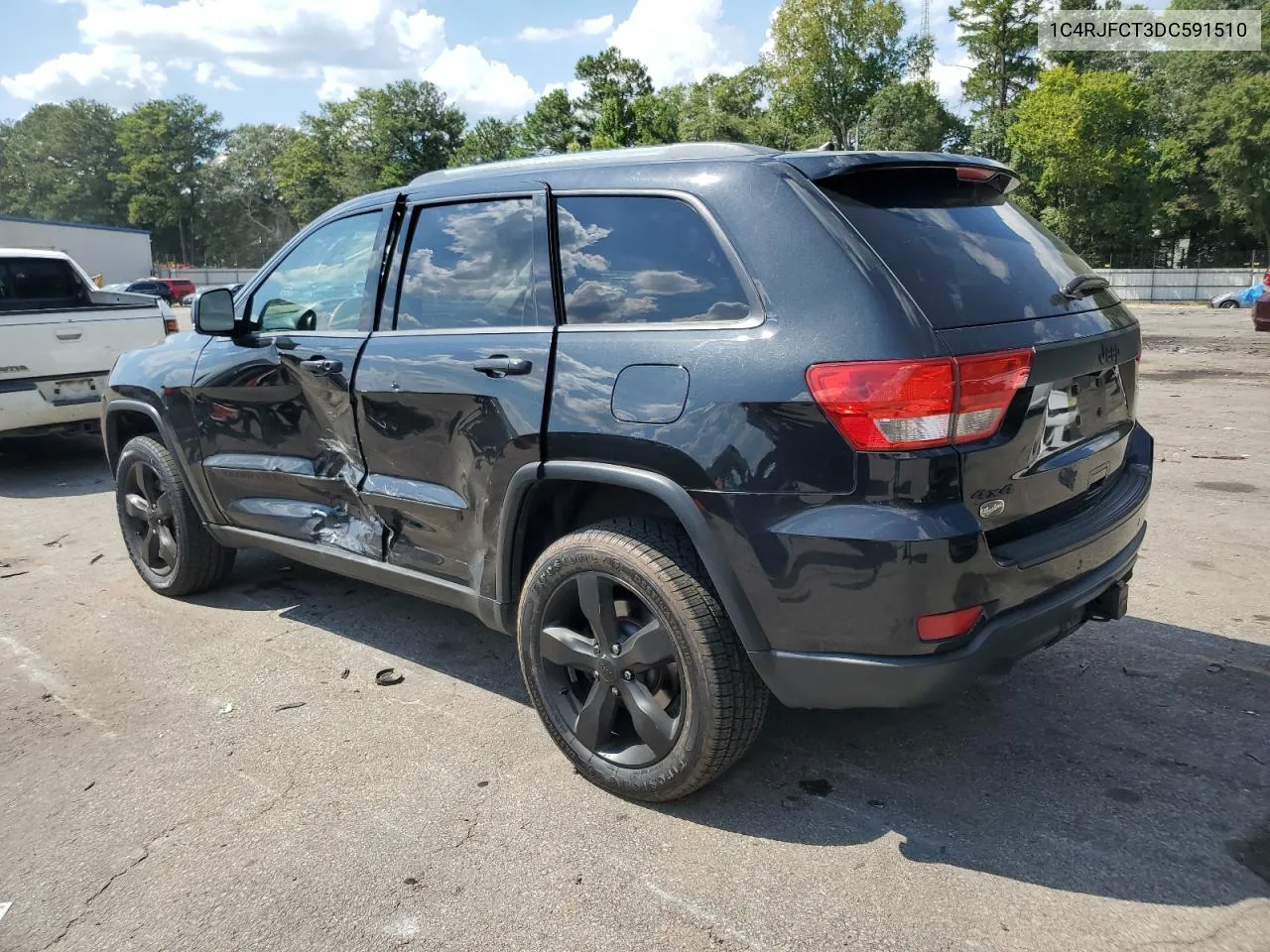 2013 Jeep Grand Cherokee Overland VIN: 1C4RJFCT3DC591510 Lot: 68932094