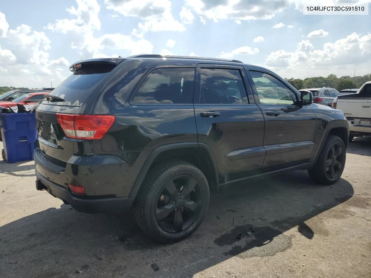 2013 Jeep Grand Cherokee Overland VIN: 1C4RJFCT3DC591510 Lot: 68932094