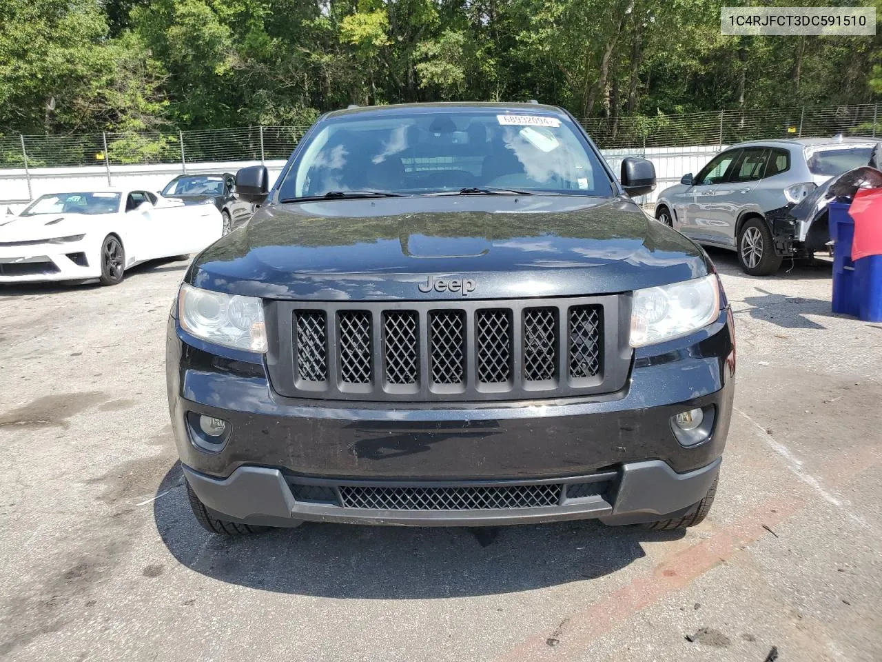 2013 Jeep Grand Cherokee Overland VIN: 1C4RJFCT3DC591510 Lot: 68932094