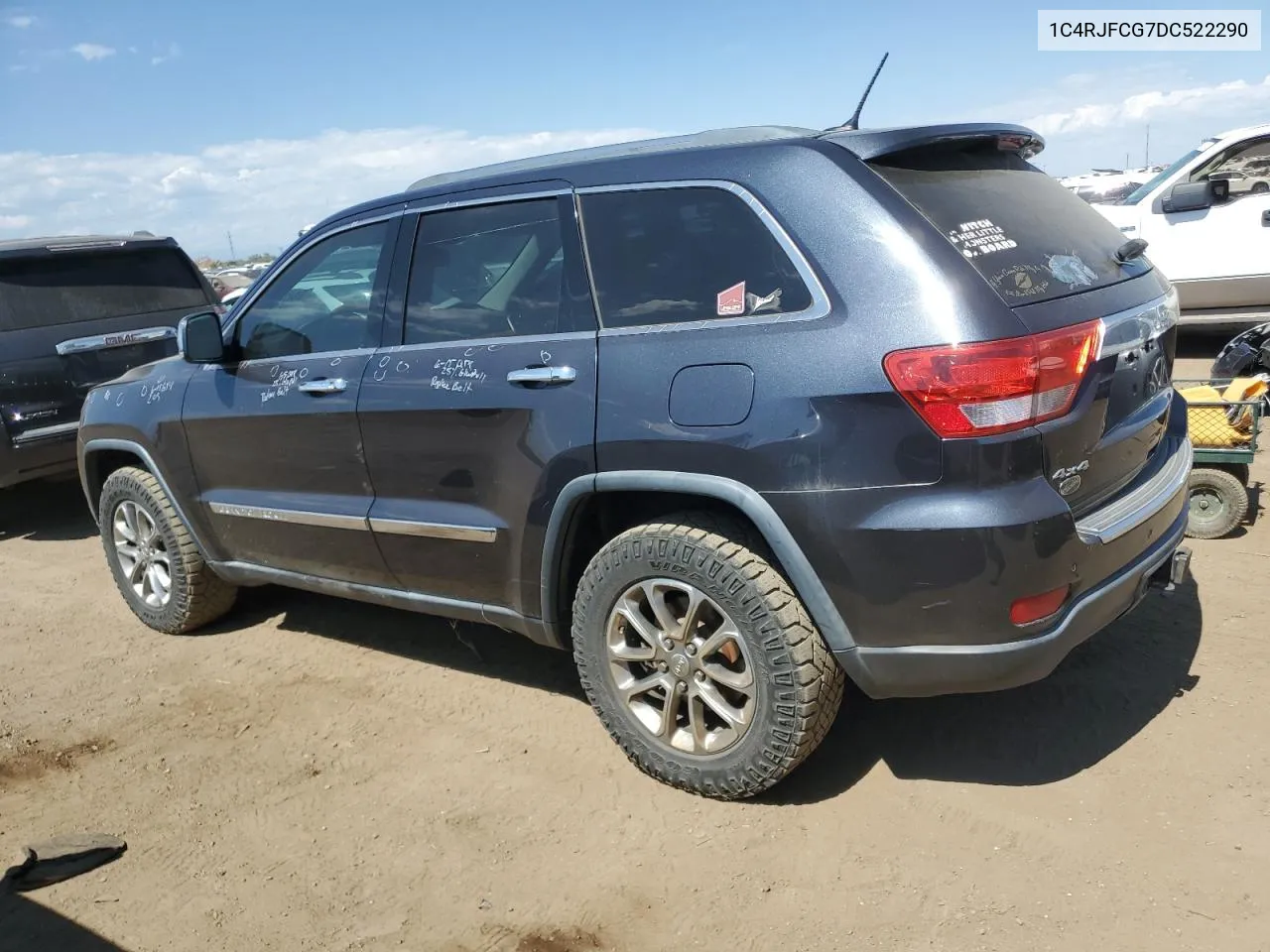 2013 Jeep Grand Cherokee Overland VIN: 1C4RJFCG7DC522290 Lot: 69475714